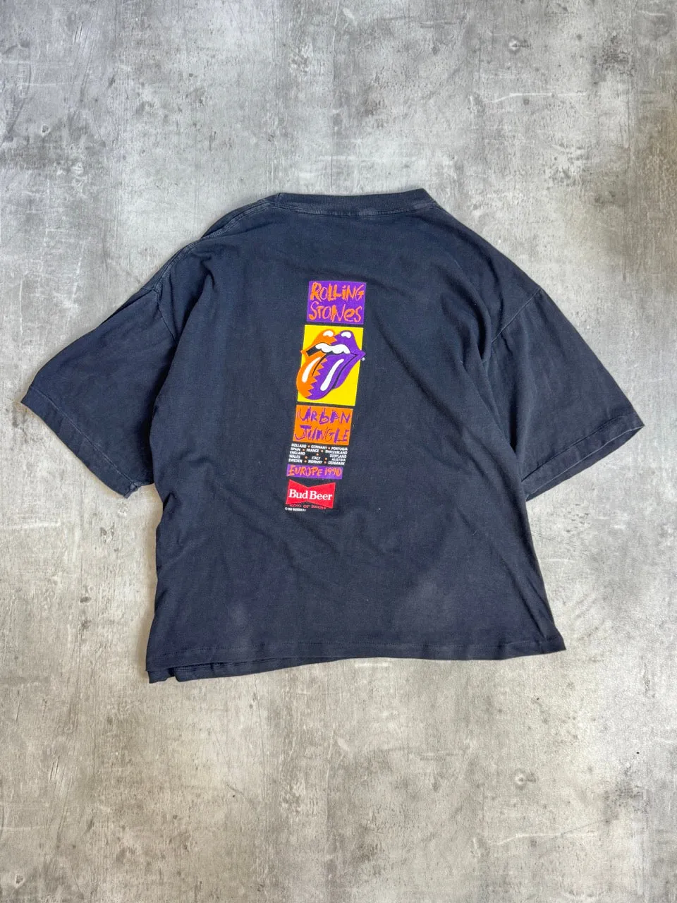 1990 Rolling Stones Urban Jungle Single Stitch Tee
