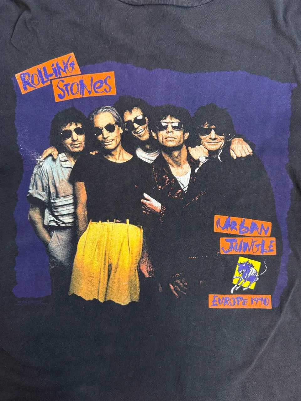 1990 Rolling Stones Urban Jungle Single Stitch Tee