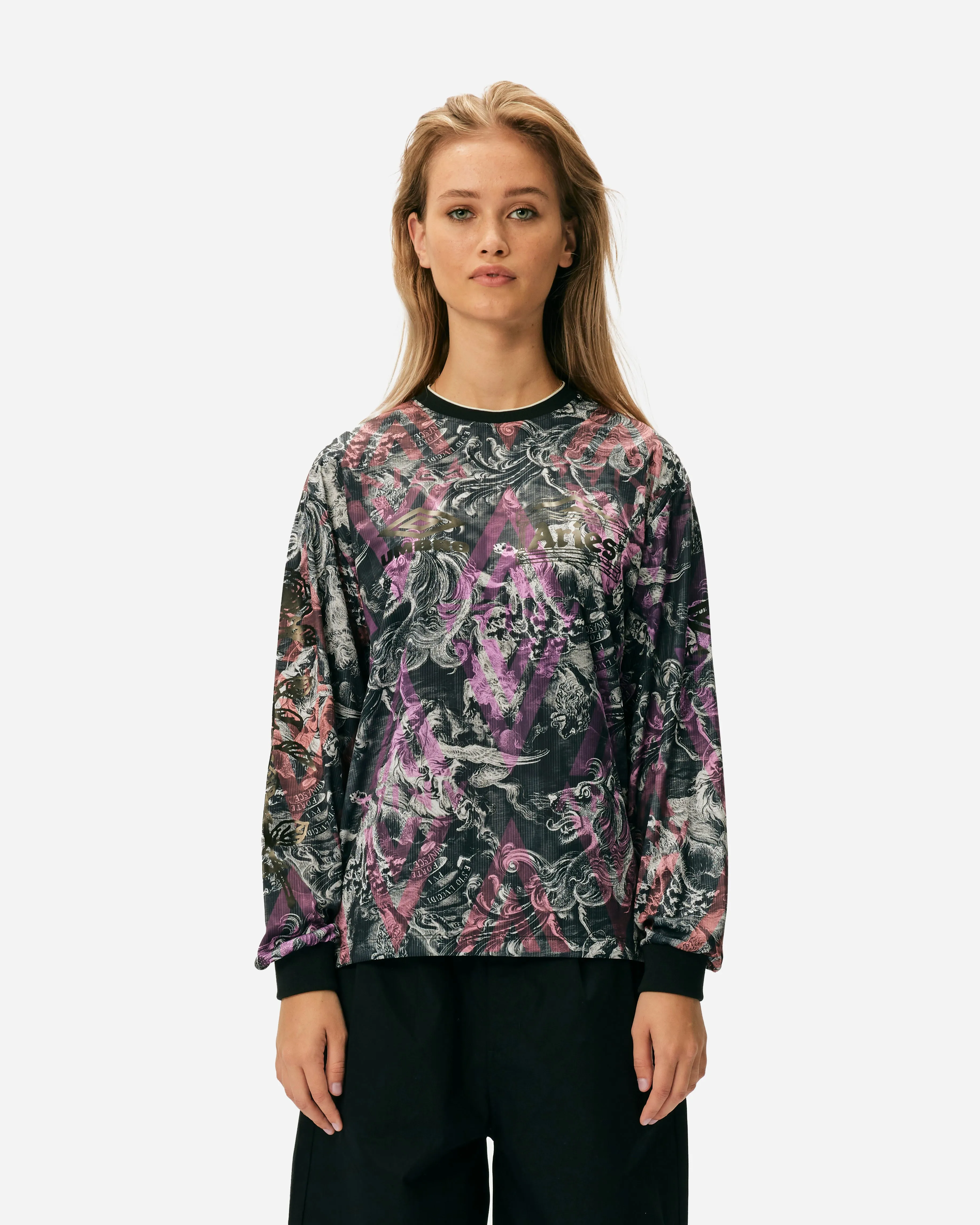 ARIES x Umbro Goalie Long Sleeve Football Jersey
