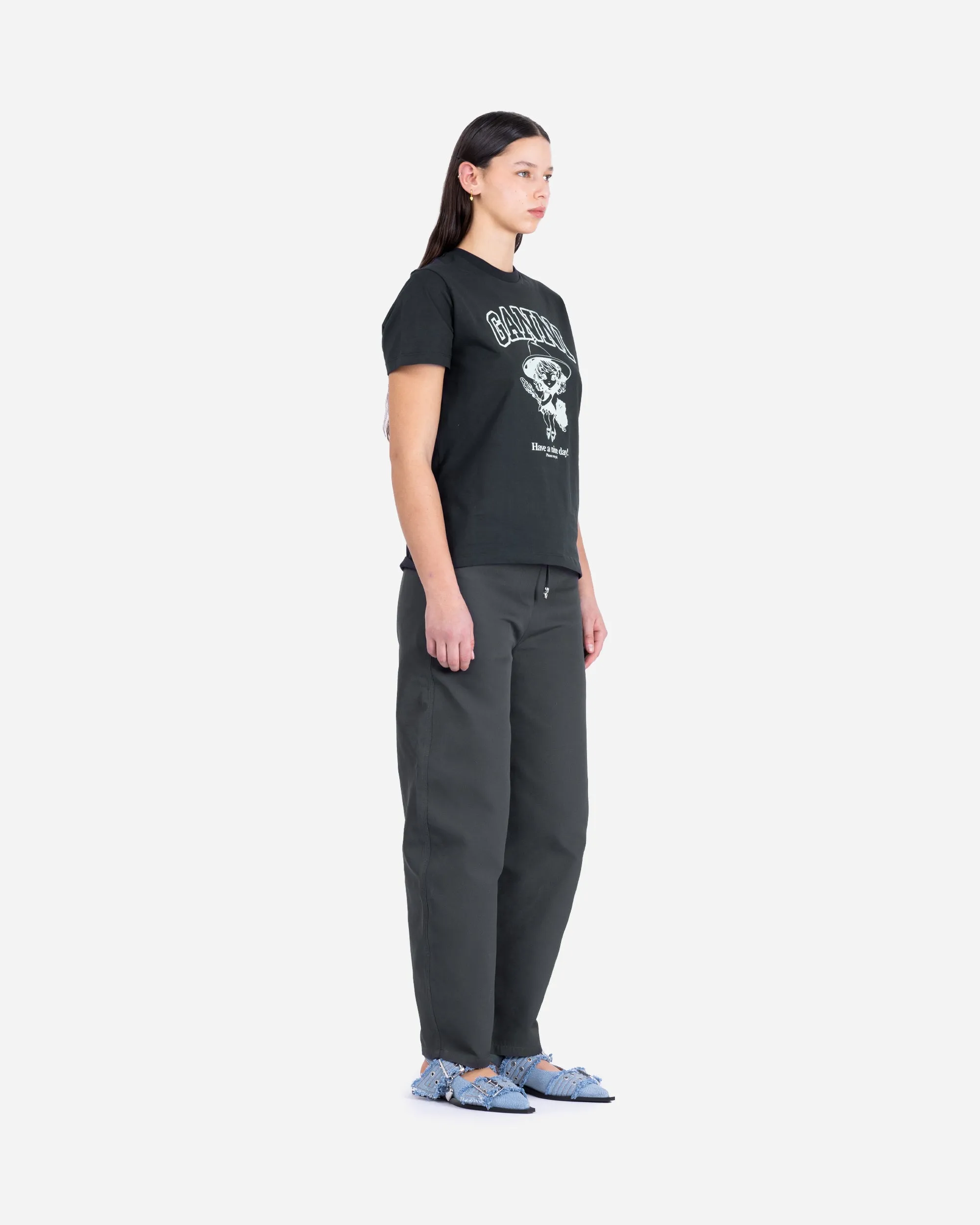 Basic Cotton Witch Relaxed T-shirt