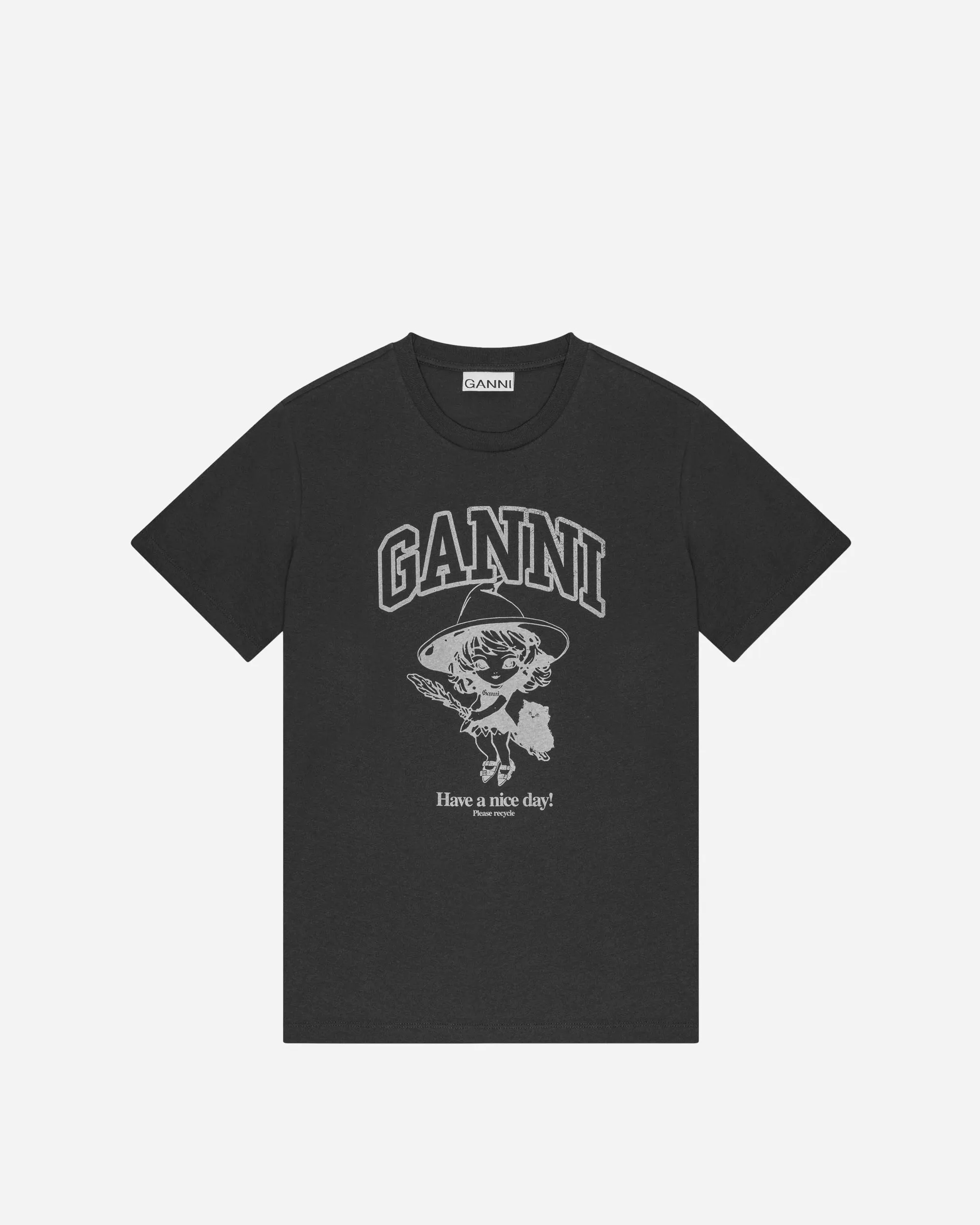 Basic Cotton Witch Relaxed T-shirt