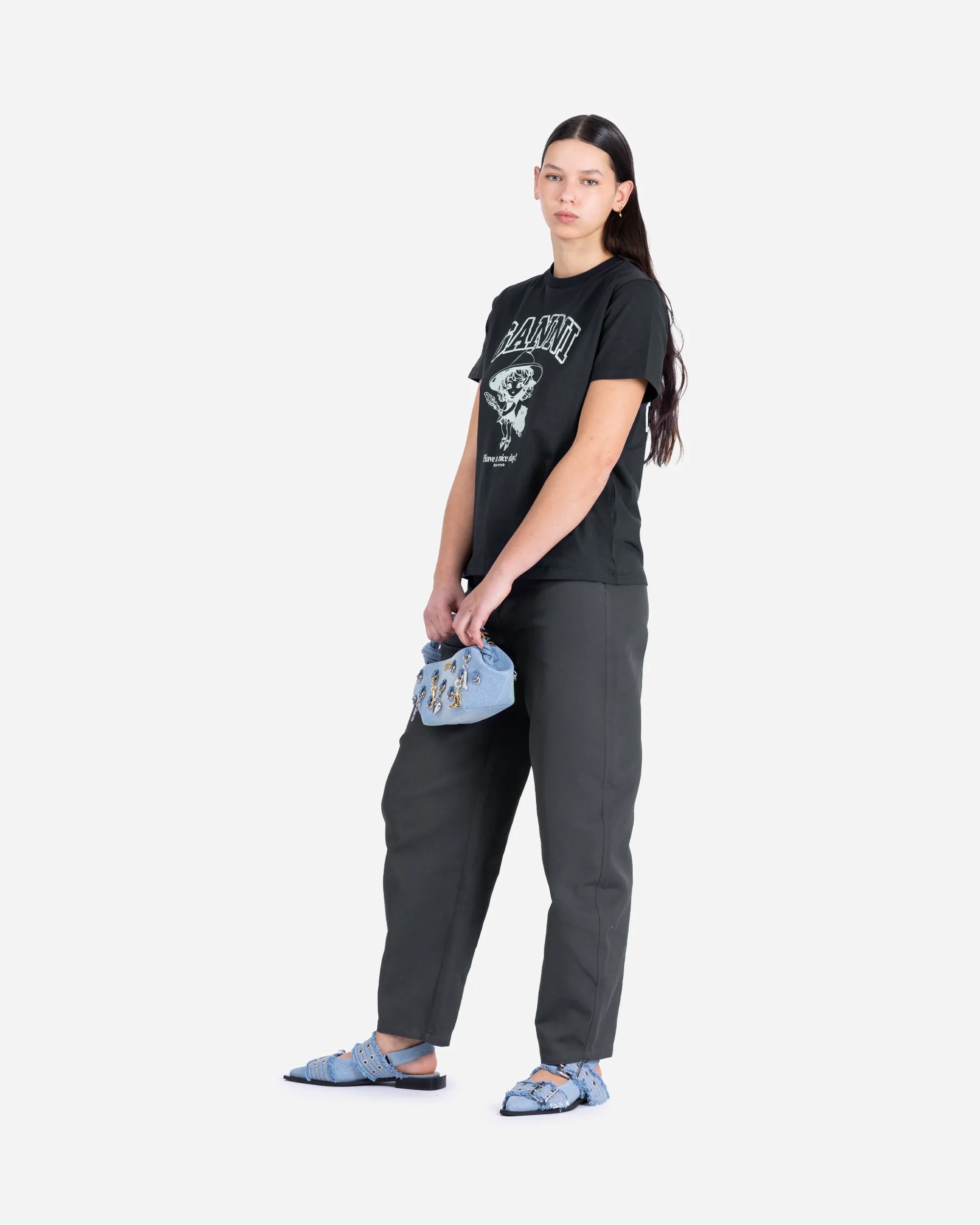 Basic Cotton Witch Relaxed T-shirt