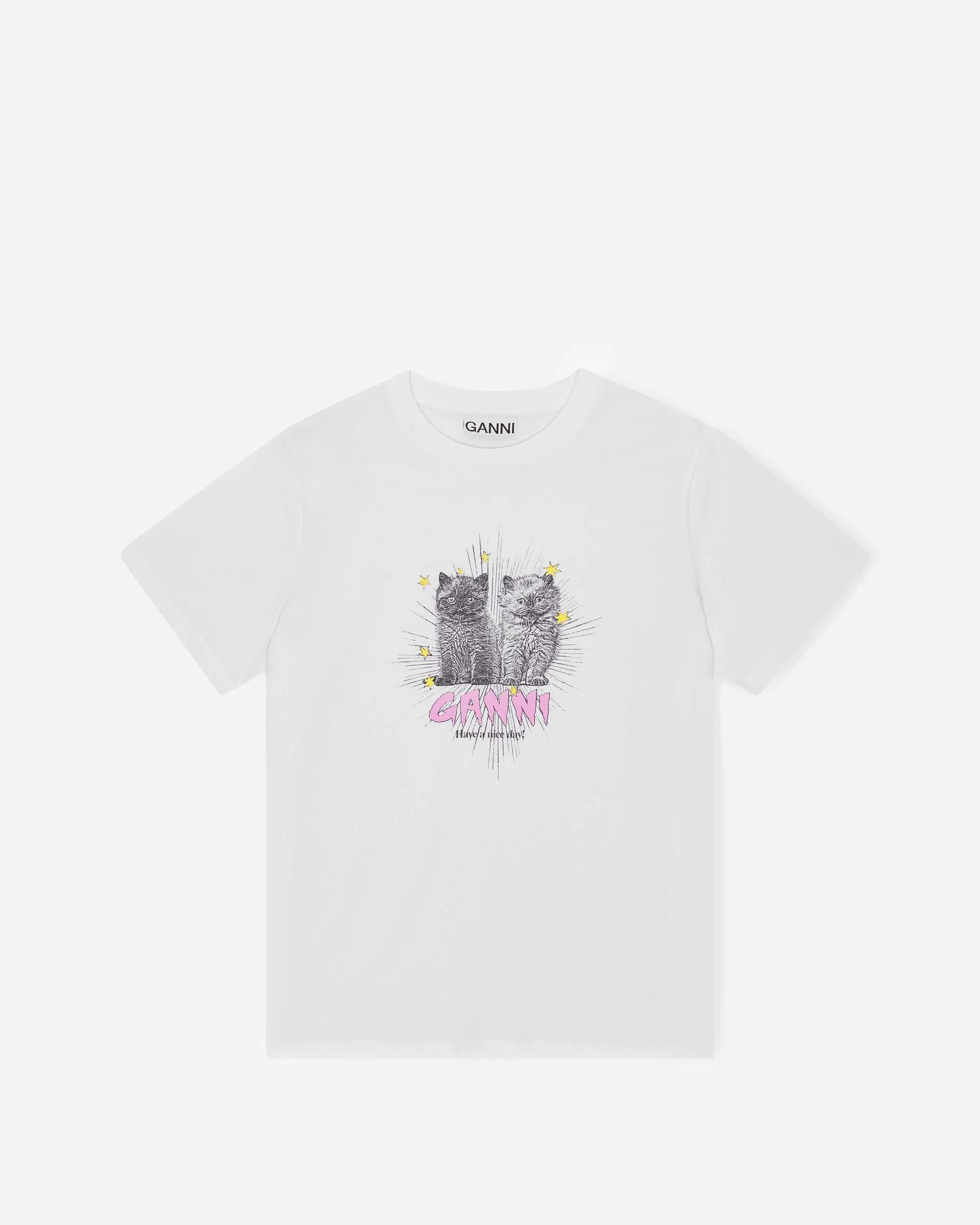 Basic Jersey Kittens Relaxed T-shirt