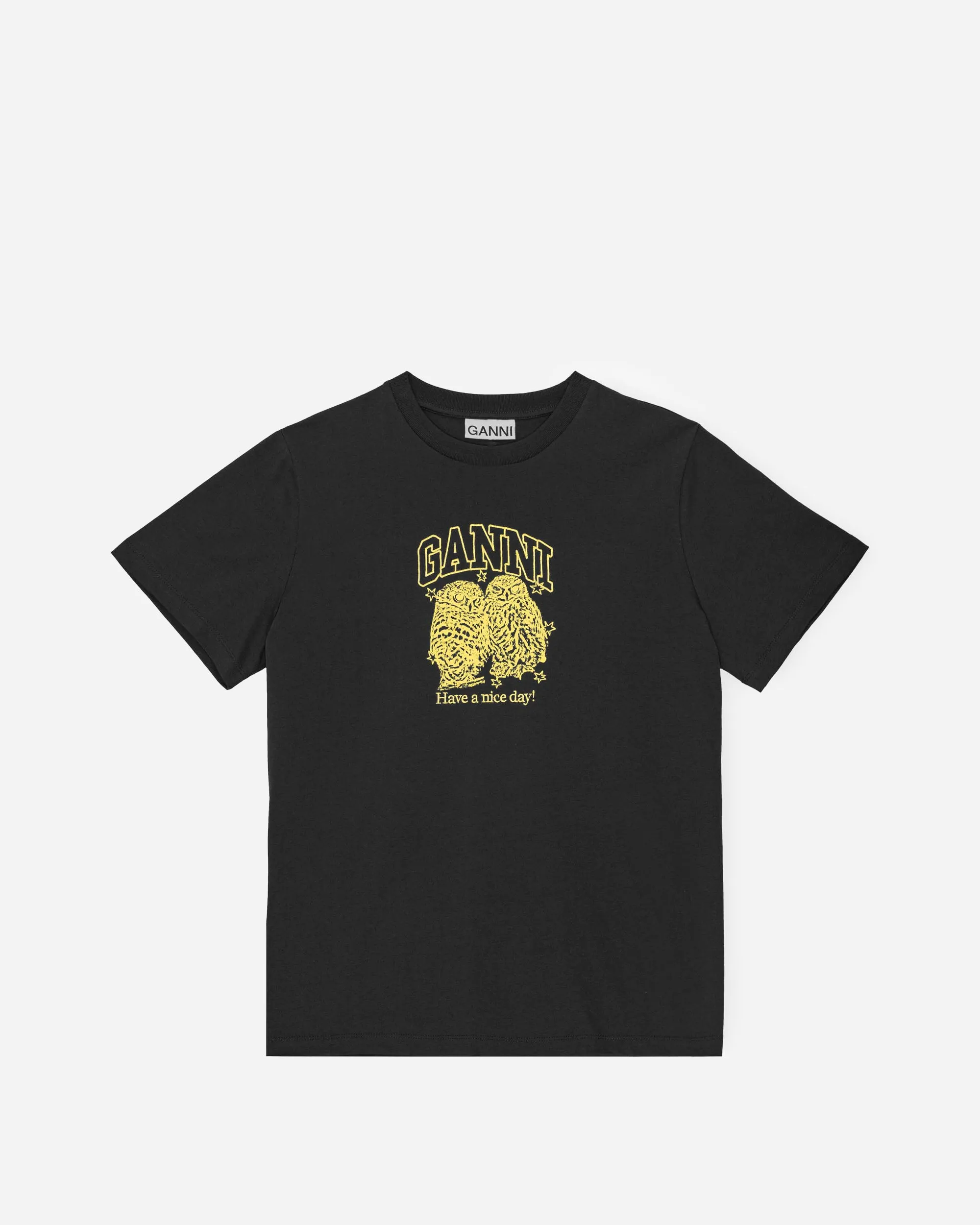 Basic Jersey Owls Relaxed T-shirt