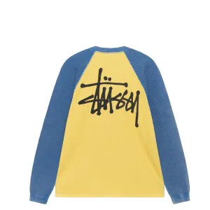 BASIC STUSSY THERMAL 2 TONE YELLOW/BLUE