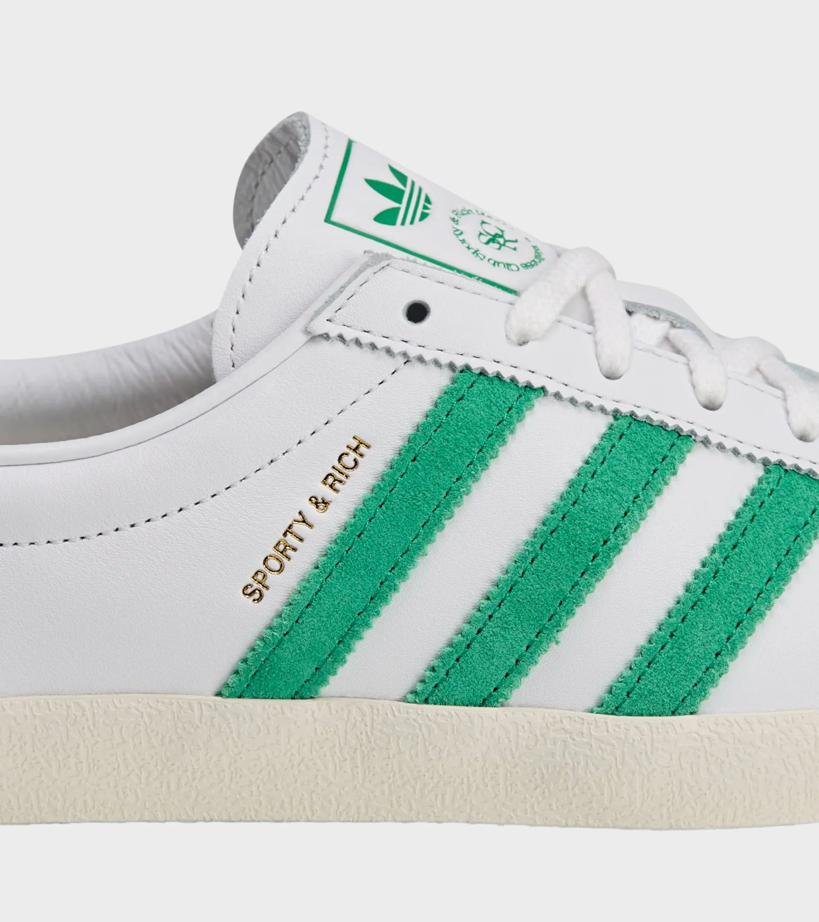 Blanc Sporty & Rich Rich Cloud White/Court Green