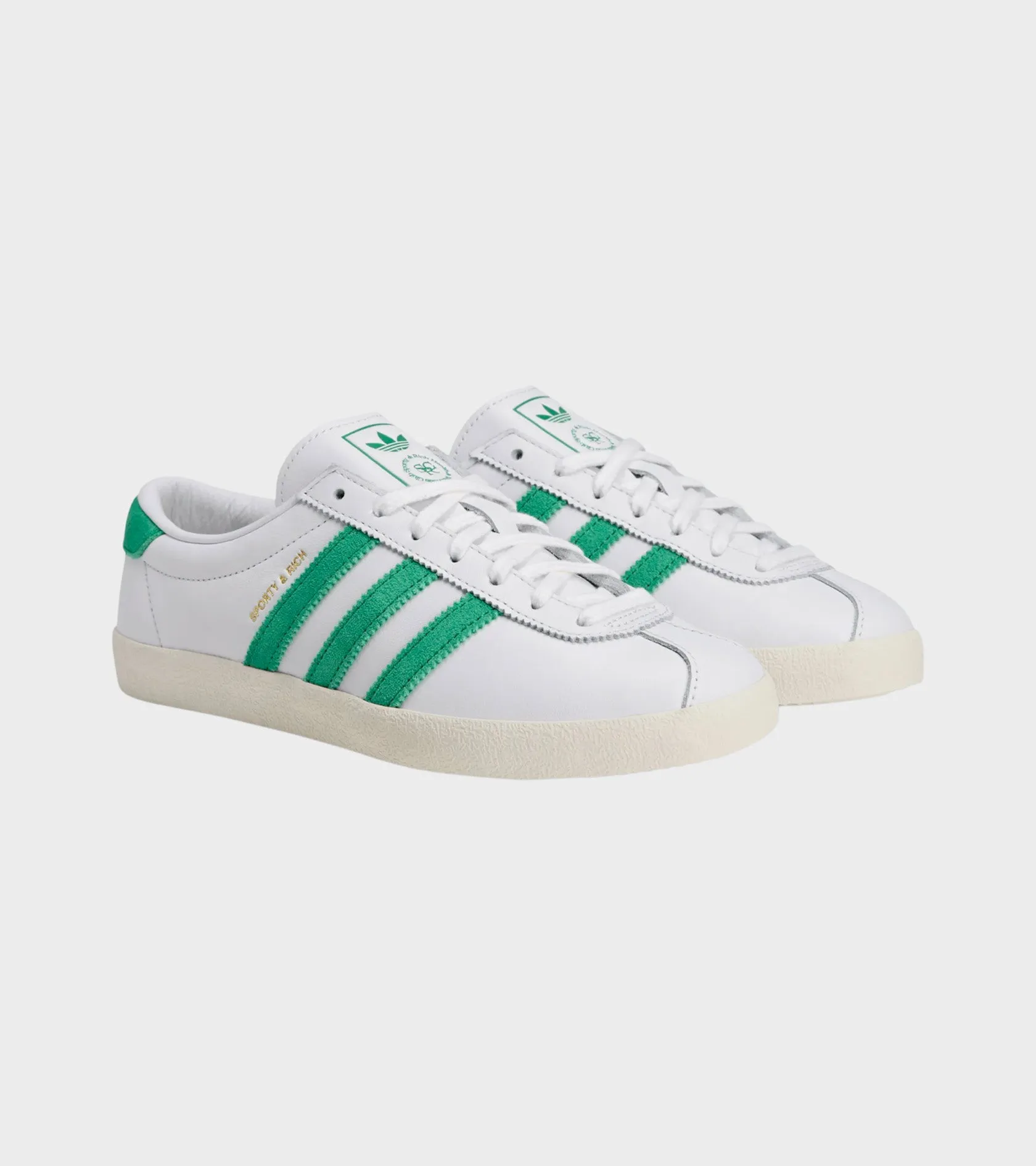 Blanc Sporty & Rich Rich Cloud White/Court Green