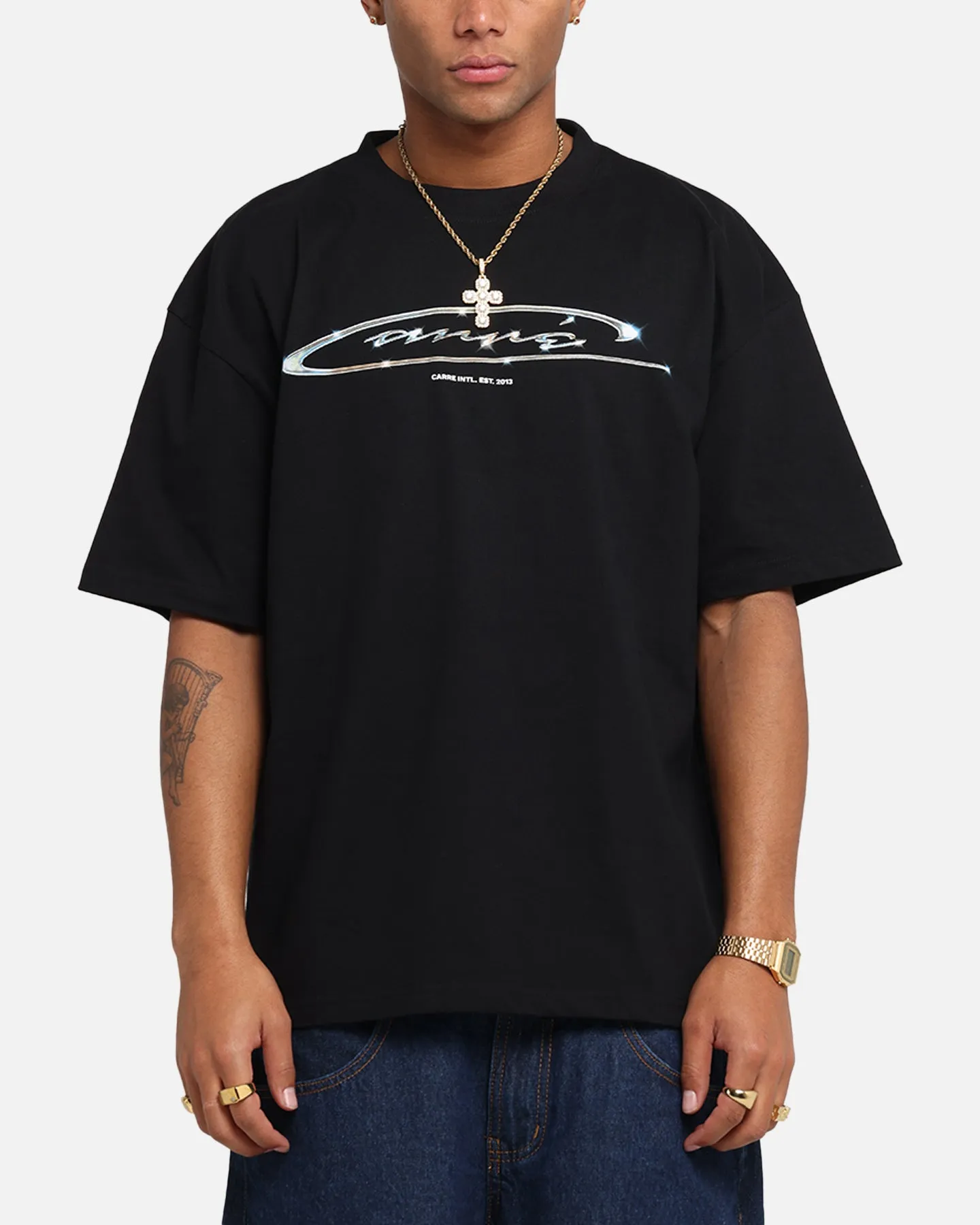Carre Cold Shine T-Shirt Black