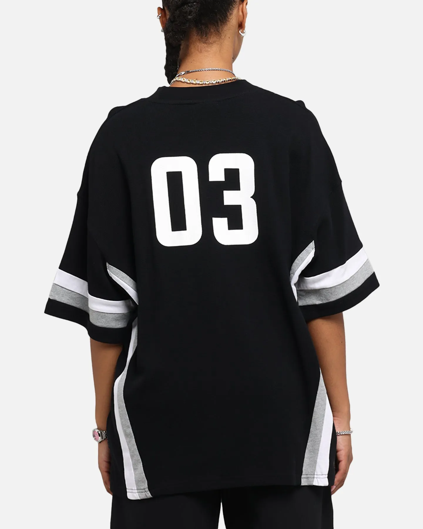 Carre Graffiti Waffle T-Shirt Black