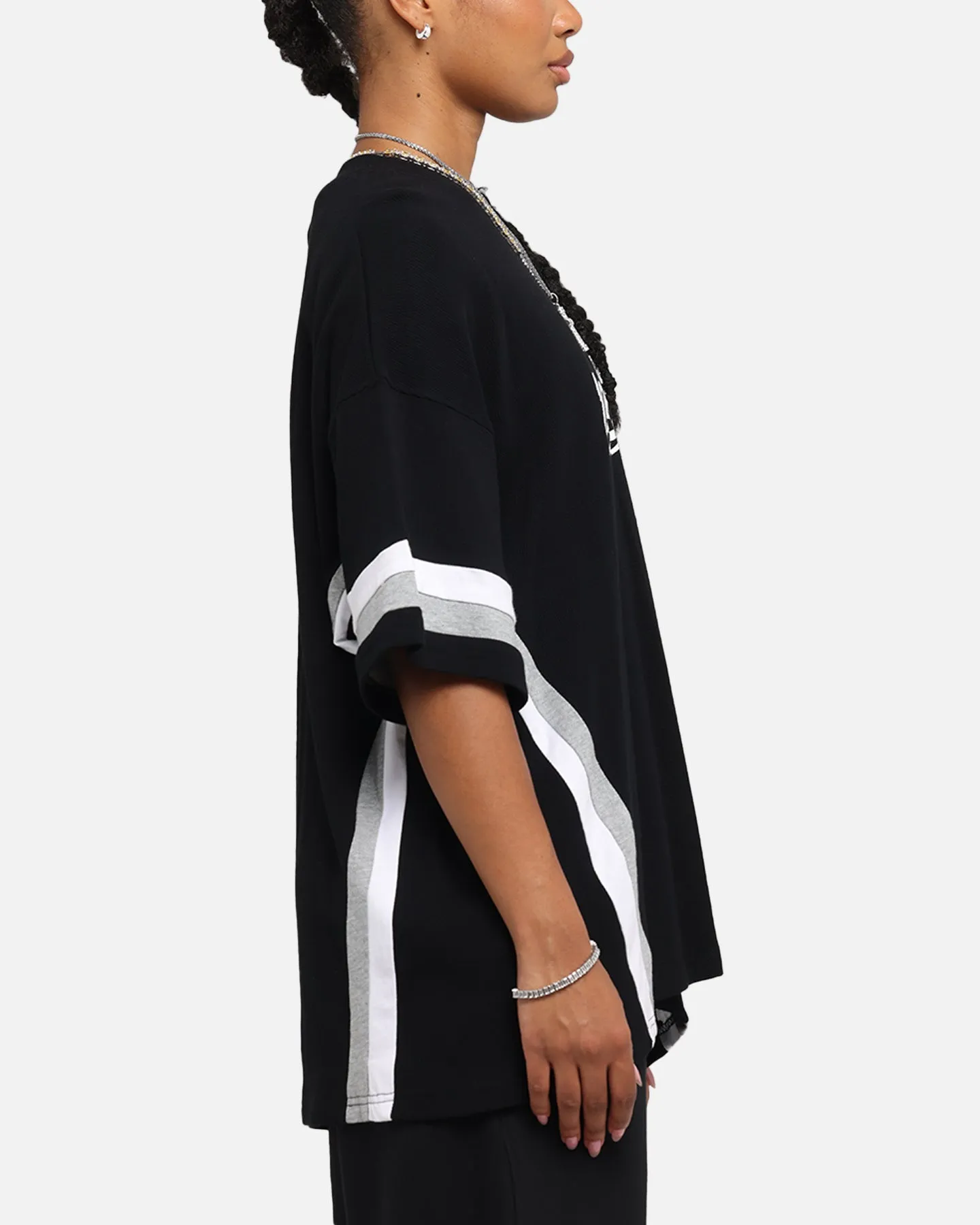 Carre Graffiti Waffle T-Shirt Black