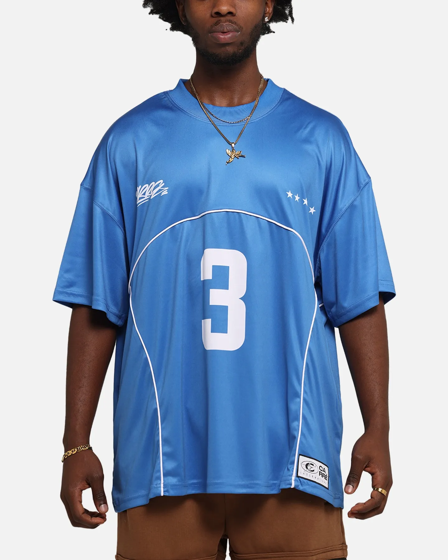 Carre Trainer T-Shirt Blue