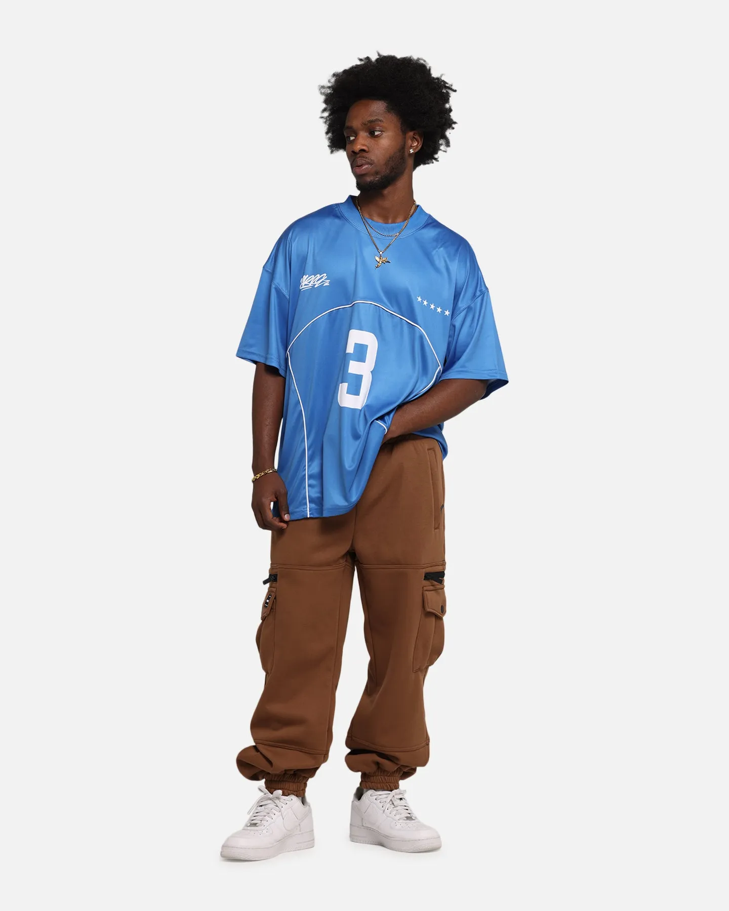Carre Trainer T-Shirt Blue