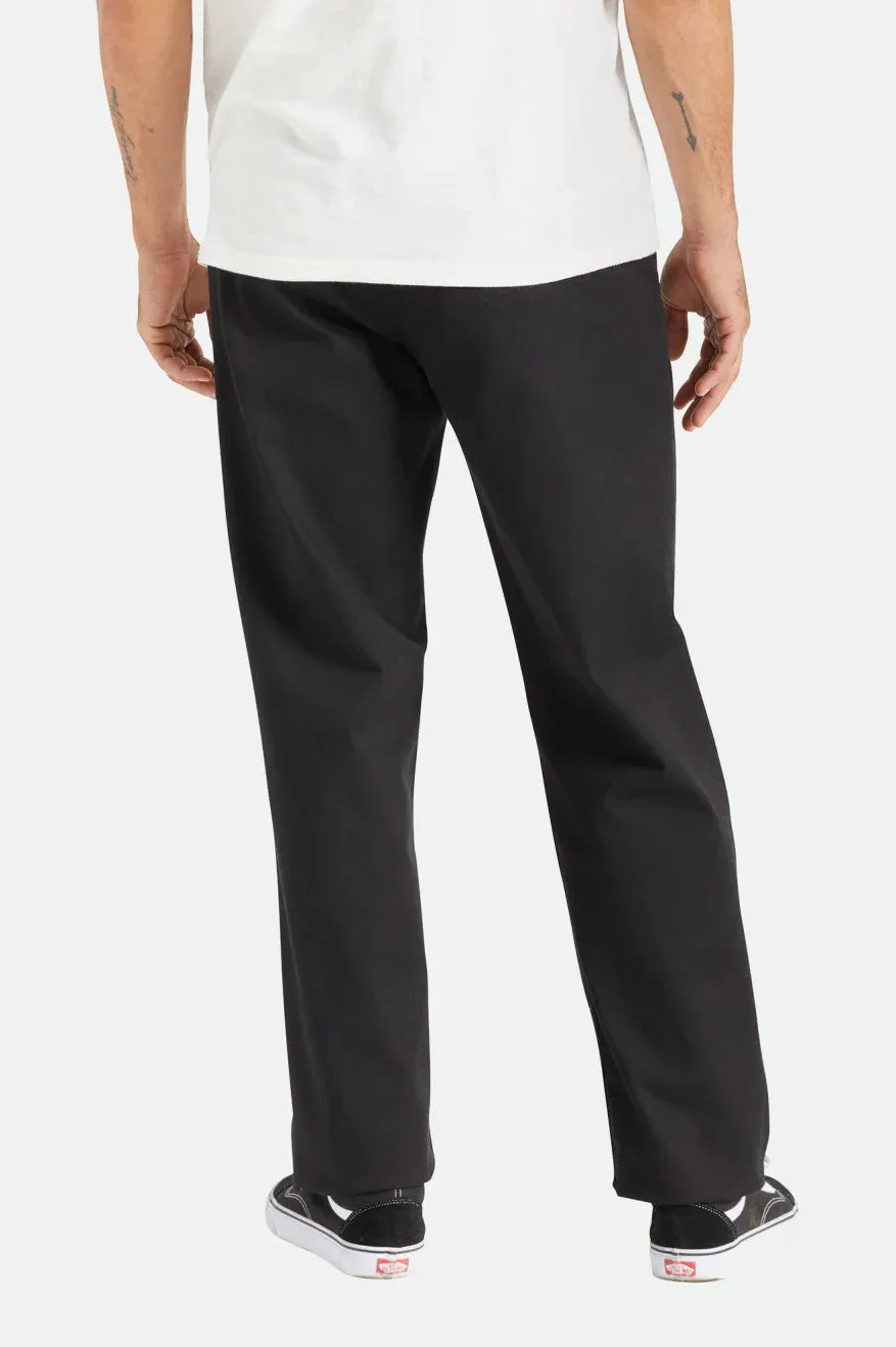 Choice Chino Relaxed Pant Black