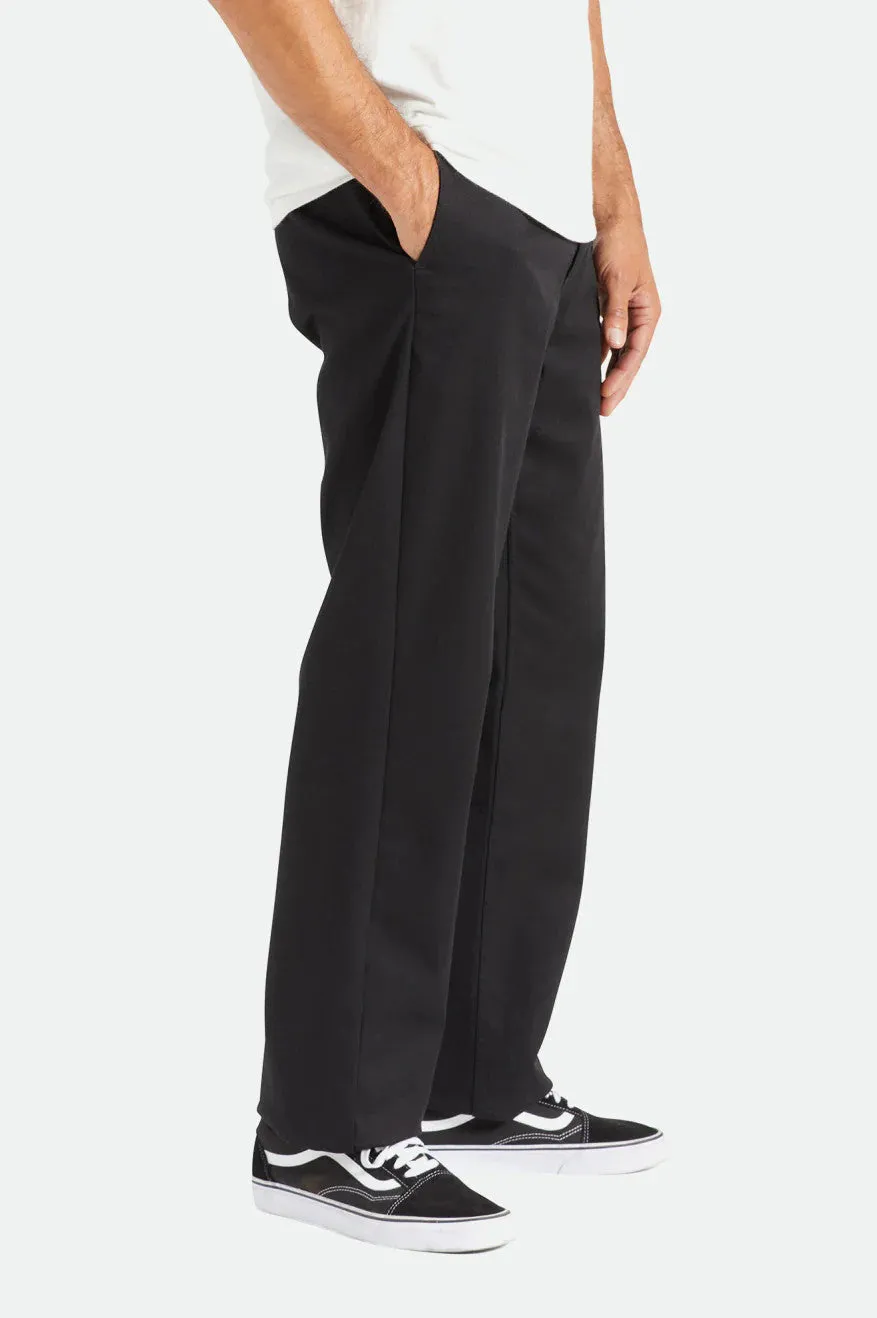 Choice Chino Relaxed Pant Black