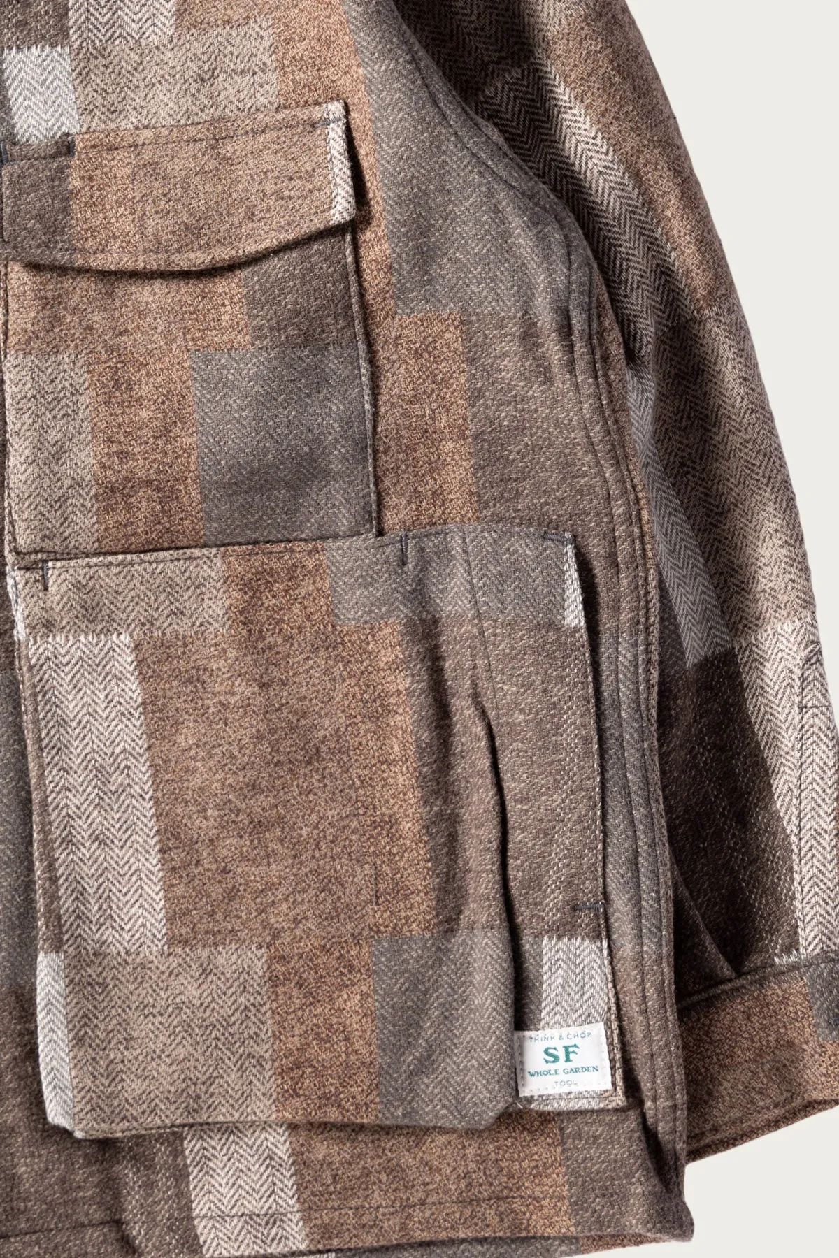Digs Crew Half - Beige/Brown