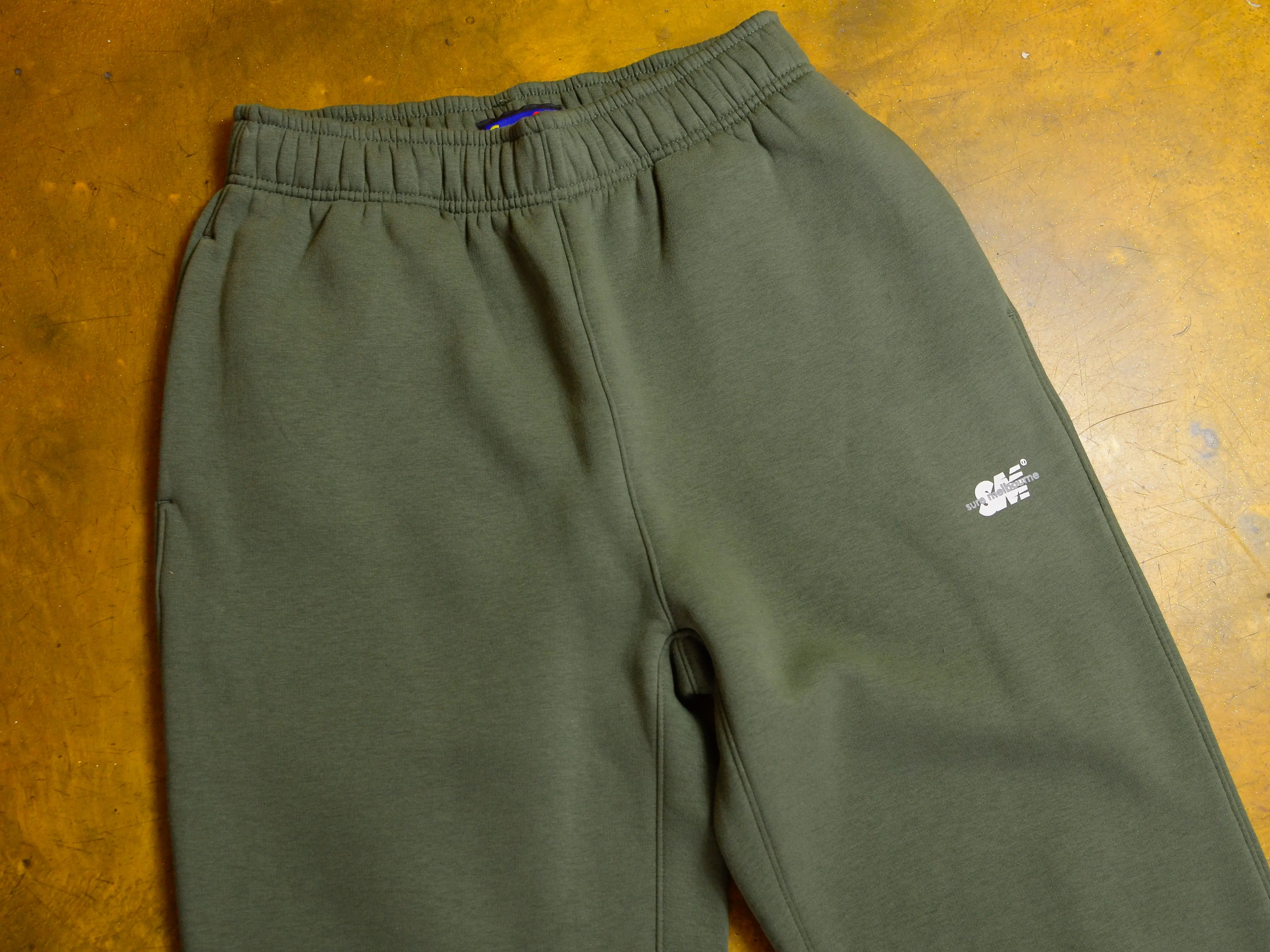 Droor SM Relaxed Track Pant - Army Green