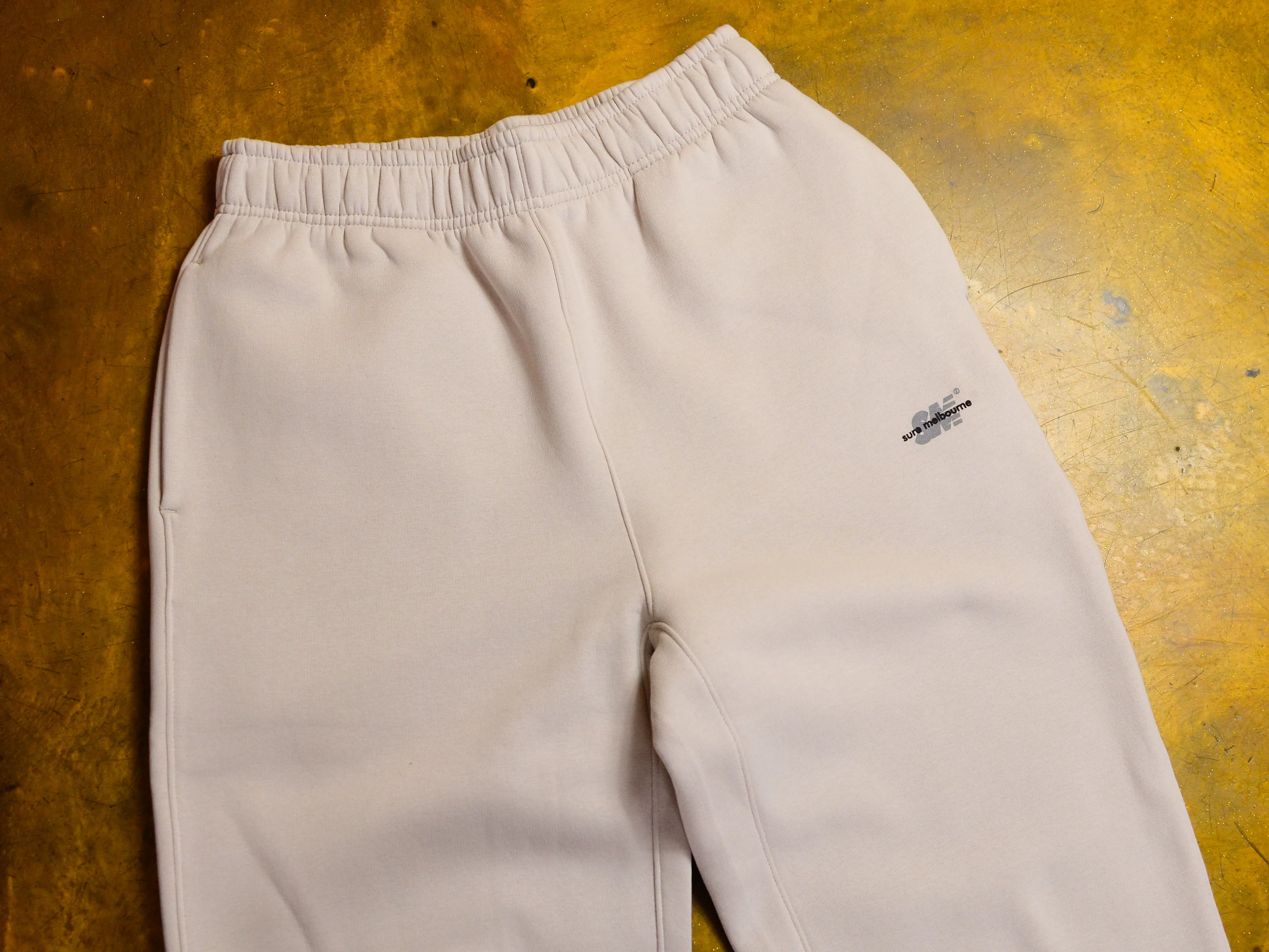 Droor SM Relaxed Track Pant - Ecru