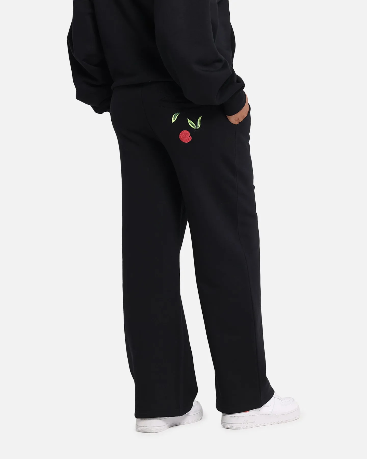 Ed Hardy Cherry Trackpants Black