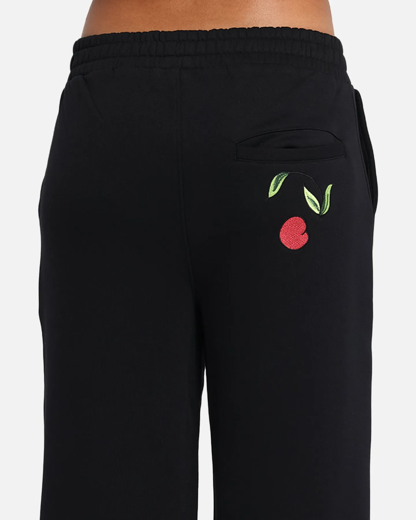 Ed Hardy Cherry Trackpants Black