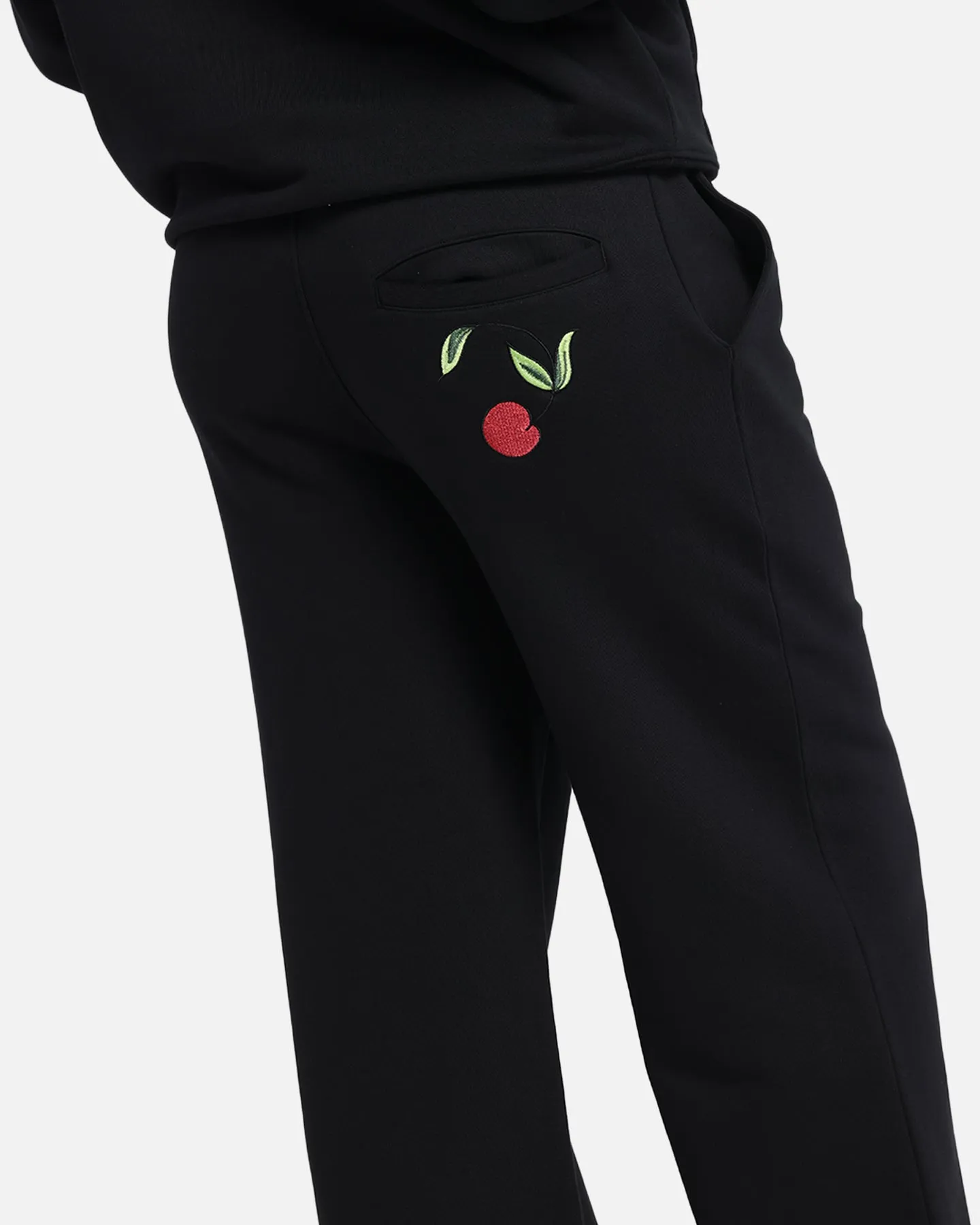 Ed Hardy Cherry Trackpants Black