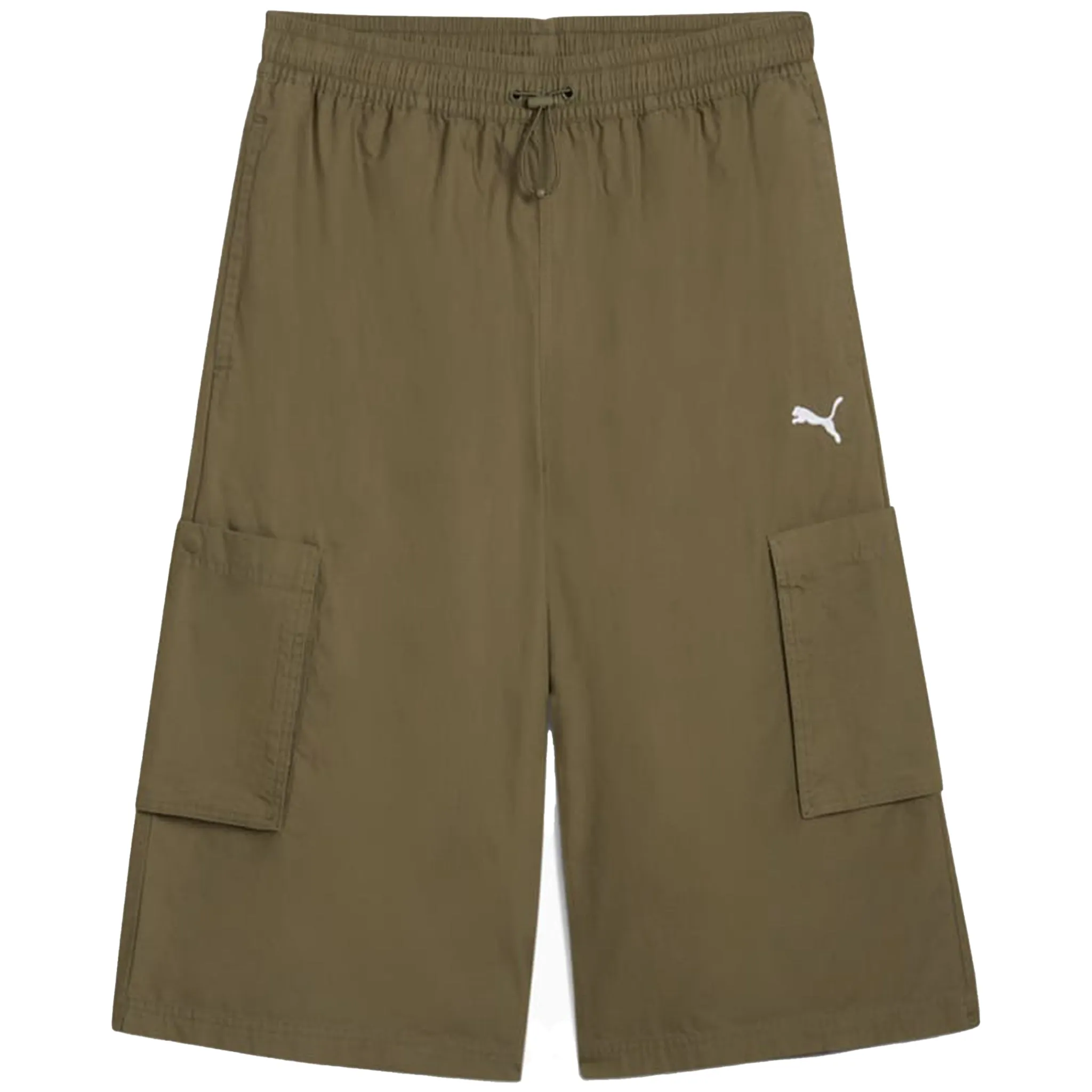 FUTURE.PUMA.ARCHIVE Relaxed Cargo Jorts (Loden Green)