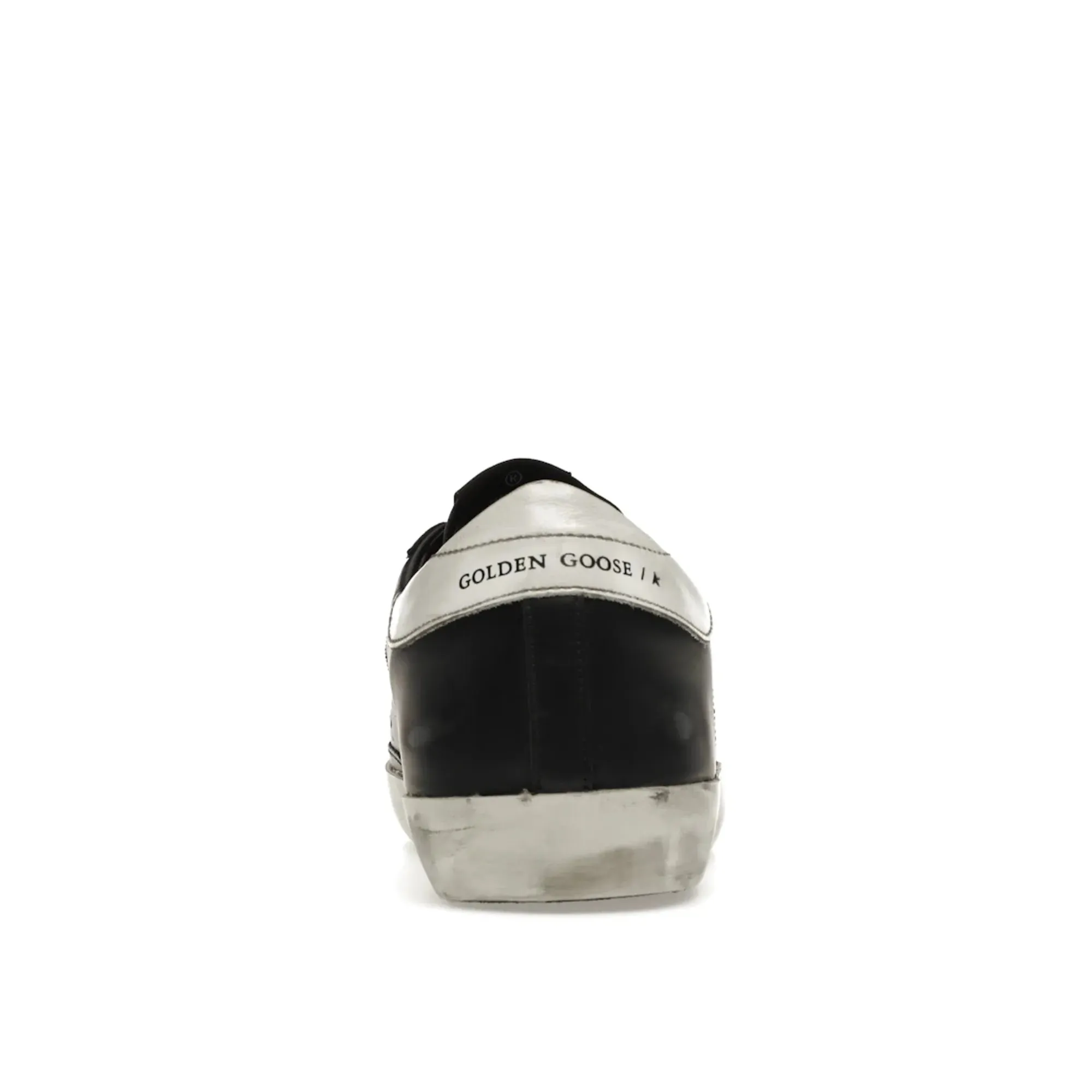 Golden Goose Super-Star Black White Leather