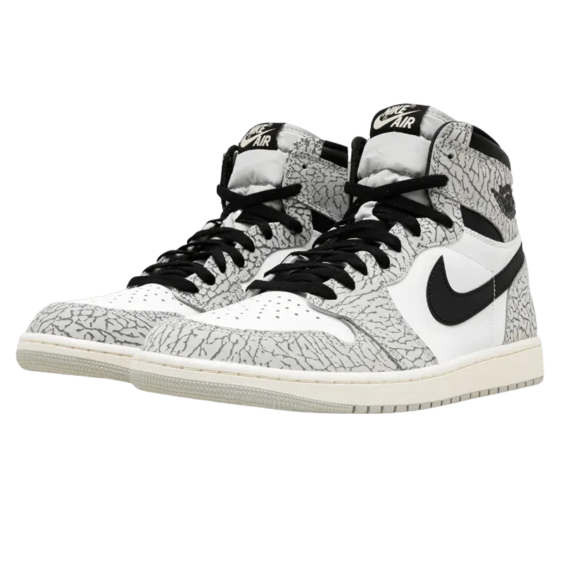 Jordan 1 Retro High OG White Cement