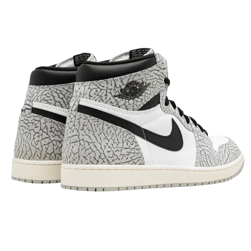 Jordan 1 Retro High OG White Cement