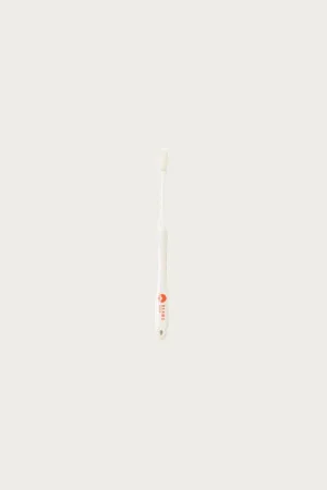 Lifellenge x Beams Japan Tooth Brush - White/Orange Logo