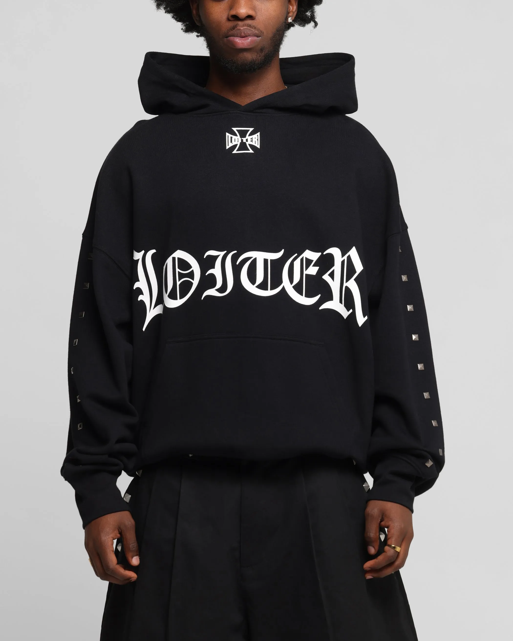 Loiter Bike Hoodie Black