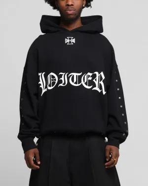Loiter Bike Hoodie Black