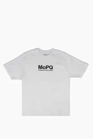 MUSEUM OF PEACE AND QUIET CONTEMPORARY MUSEUM T-SHIRT WHITE