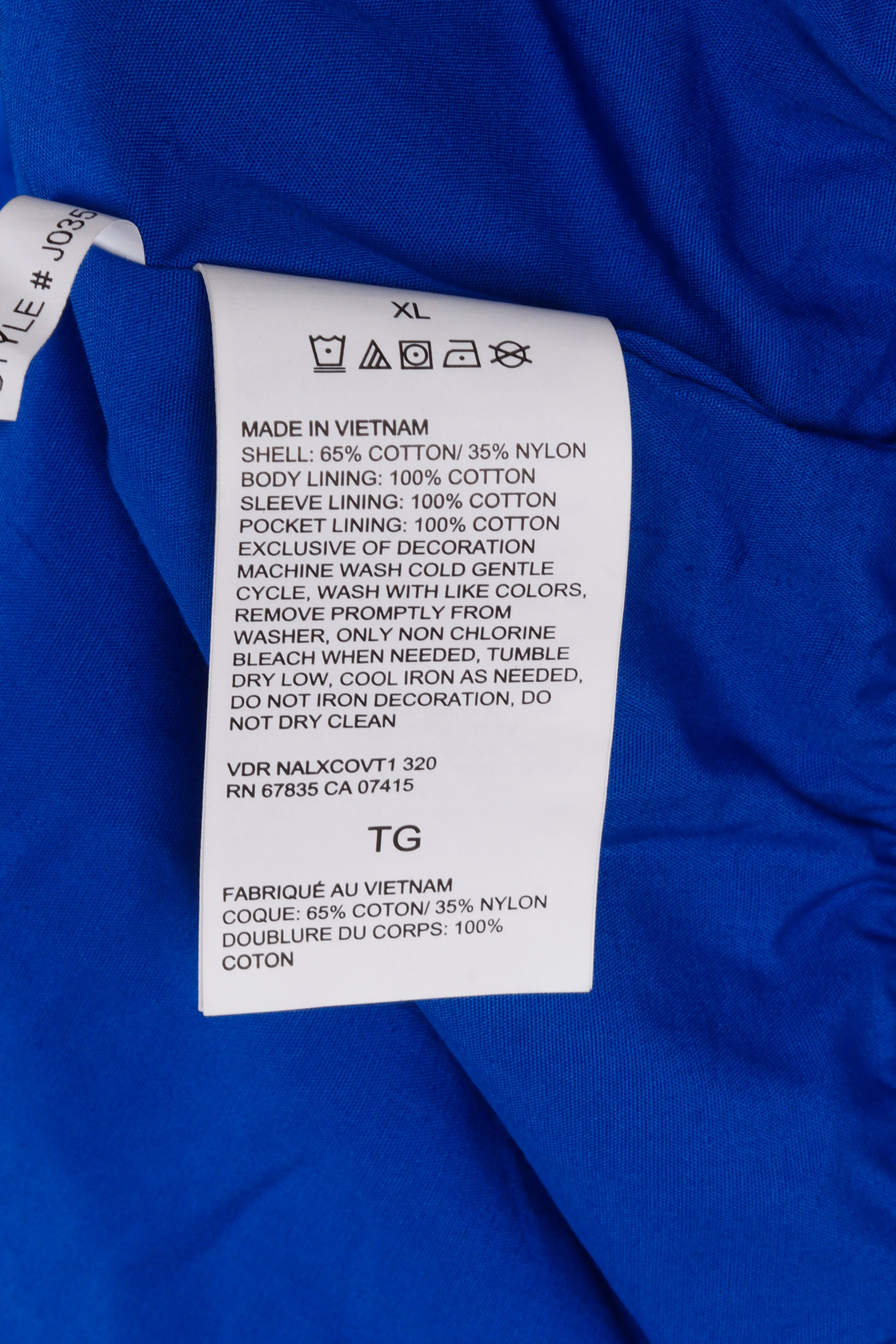 Nautica x Urban Necessities FW20 'J-Class Challenge' Retro Jacket Blue (2020)