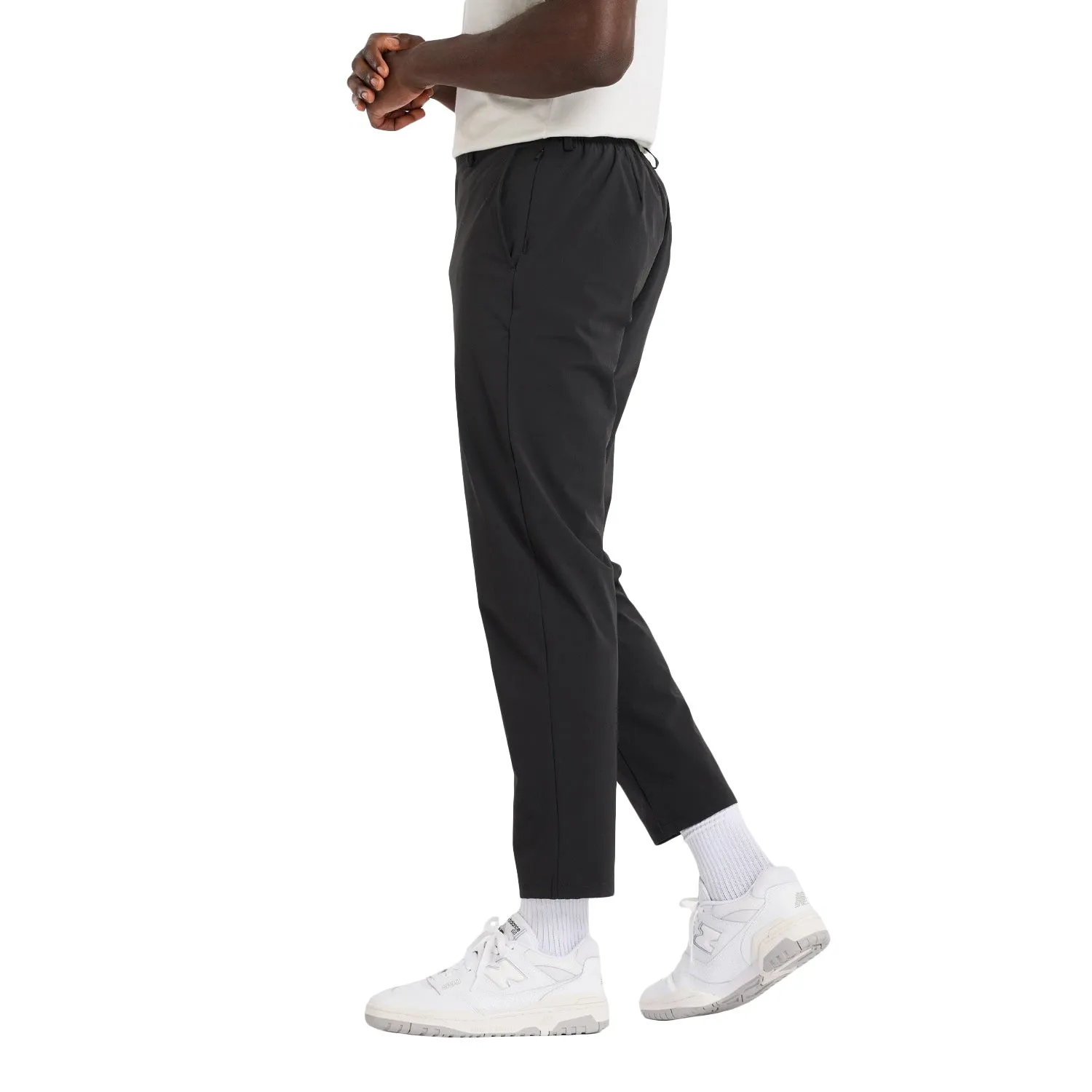 New Balance Men Athletics Ripstop Standard Tapered Pant 28 Black MP43550-BK