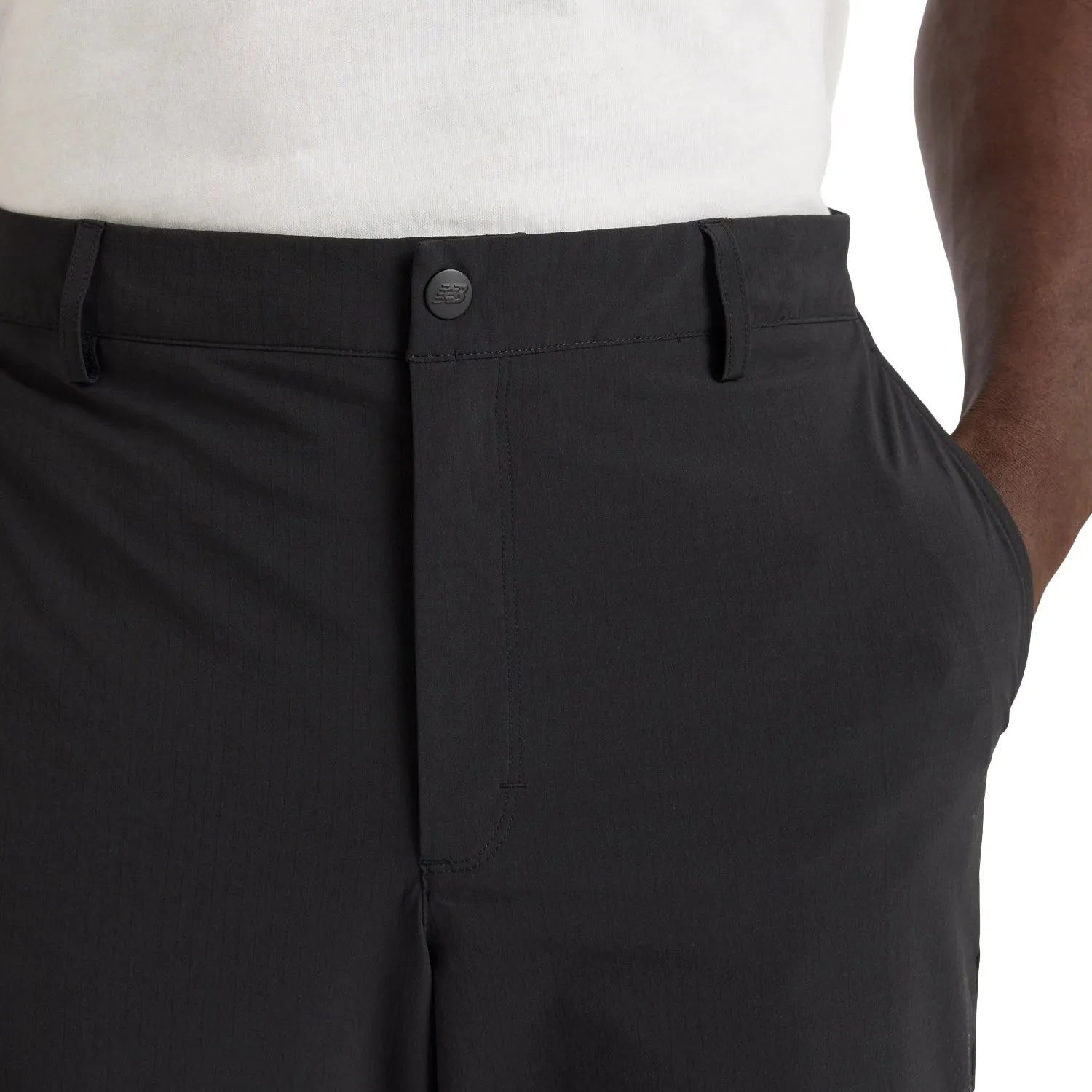 New Balance Men Athletics Ripstop Standard Tapered Pant 28 Black MP43550-BK