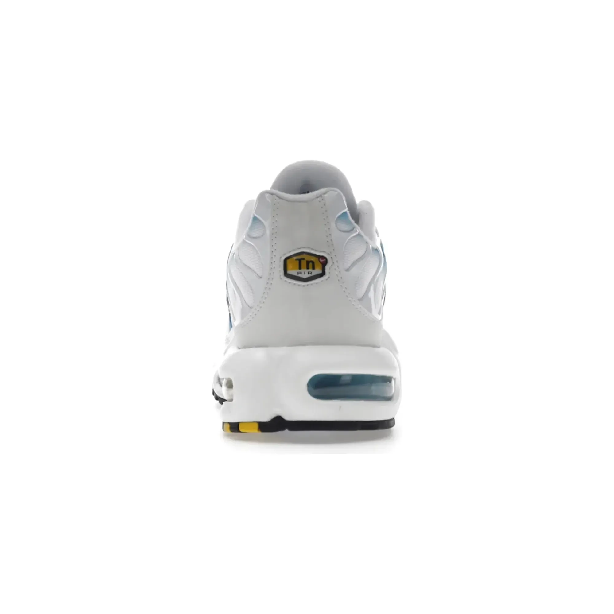 Nike Air Max Plus Spray Paint Swoosh White Blue
