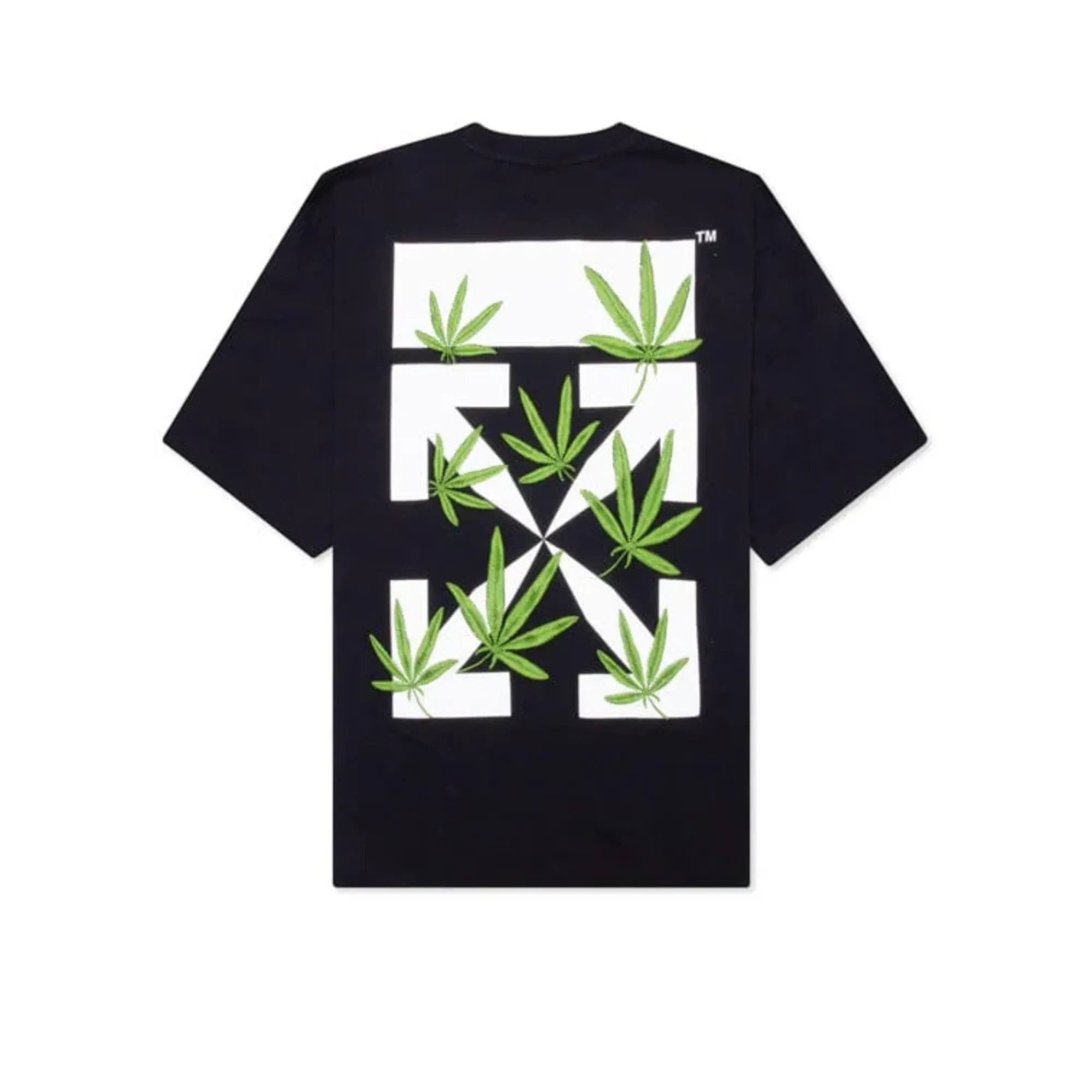 Off-White Weed Arrows T-shirt Black