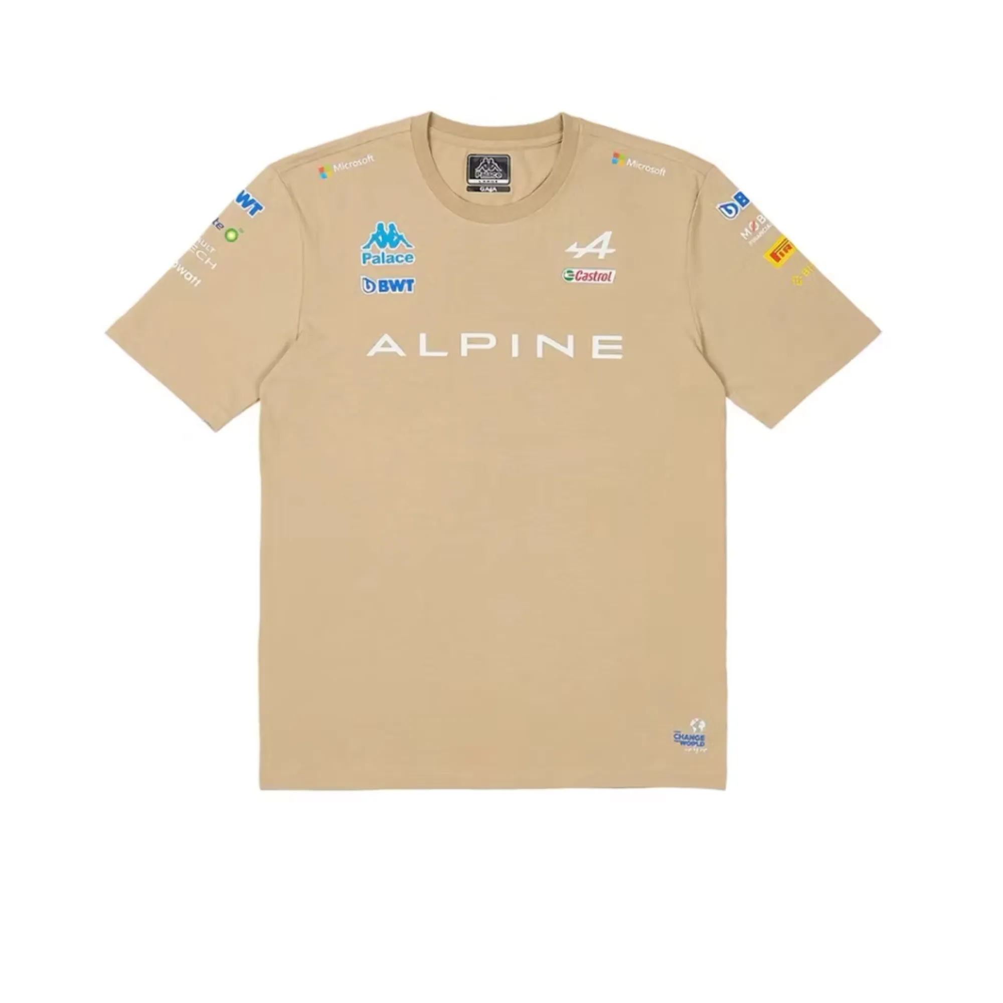 Palace x Kappa Alpine T-shirt Beige