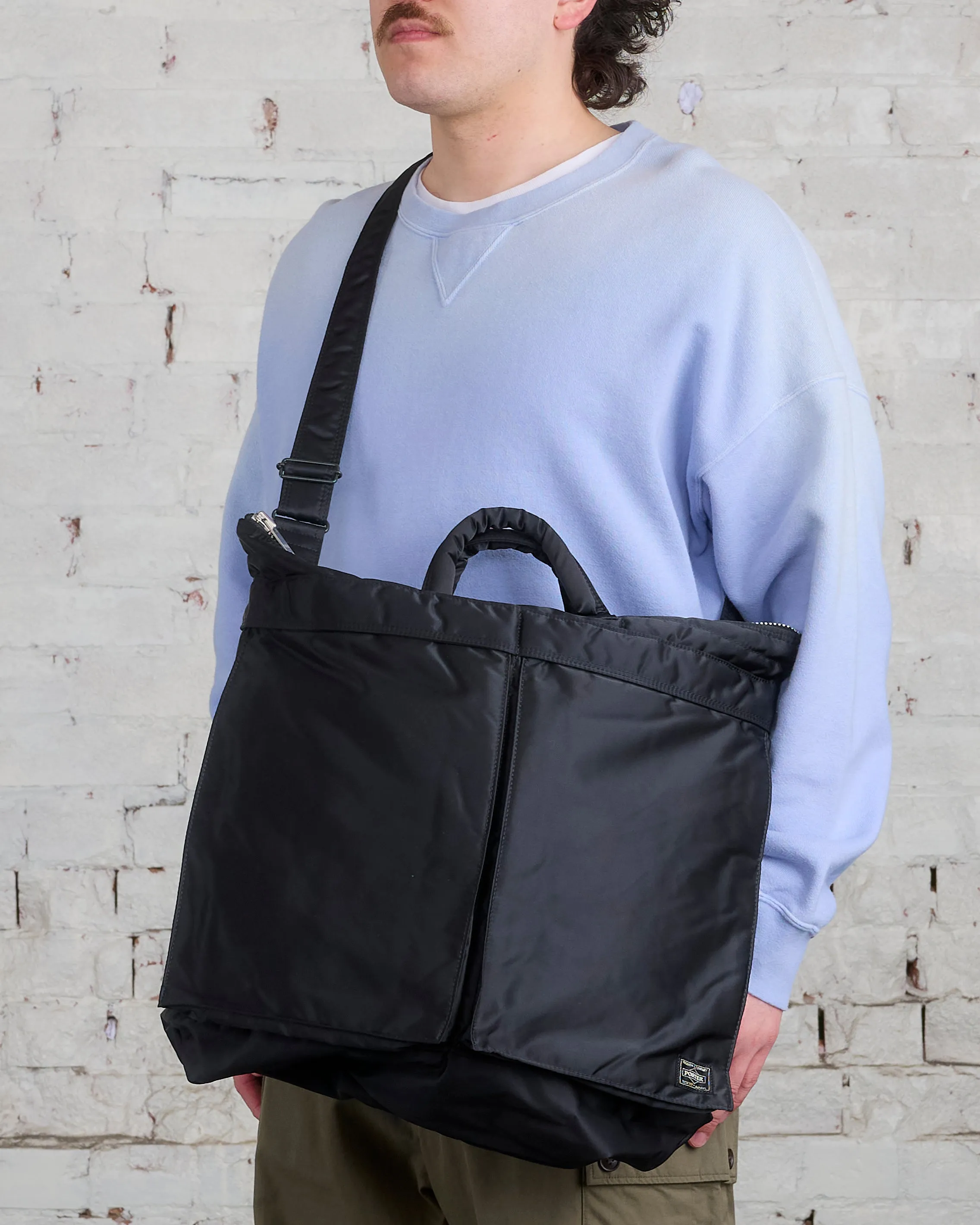 Porter Tanker 2-Way Helmet Bag Black