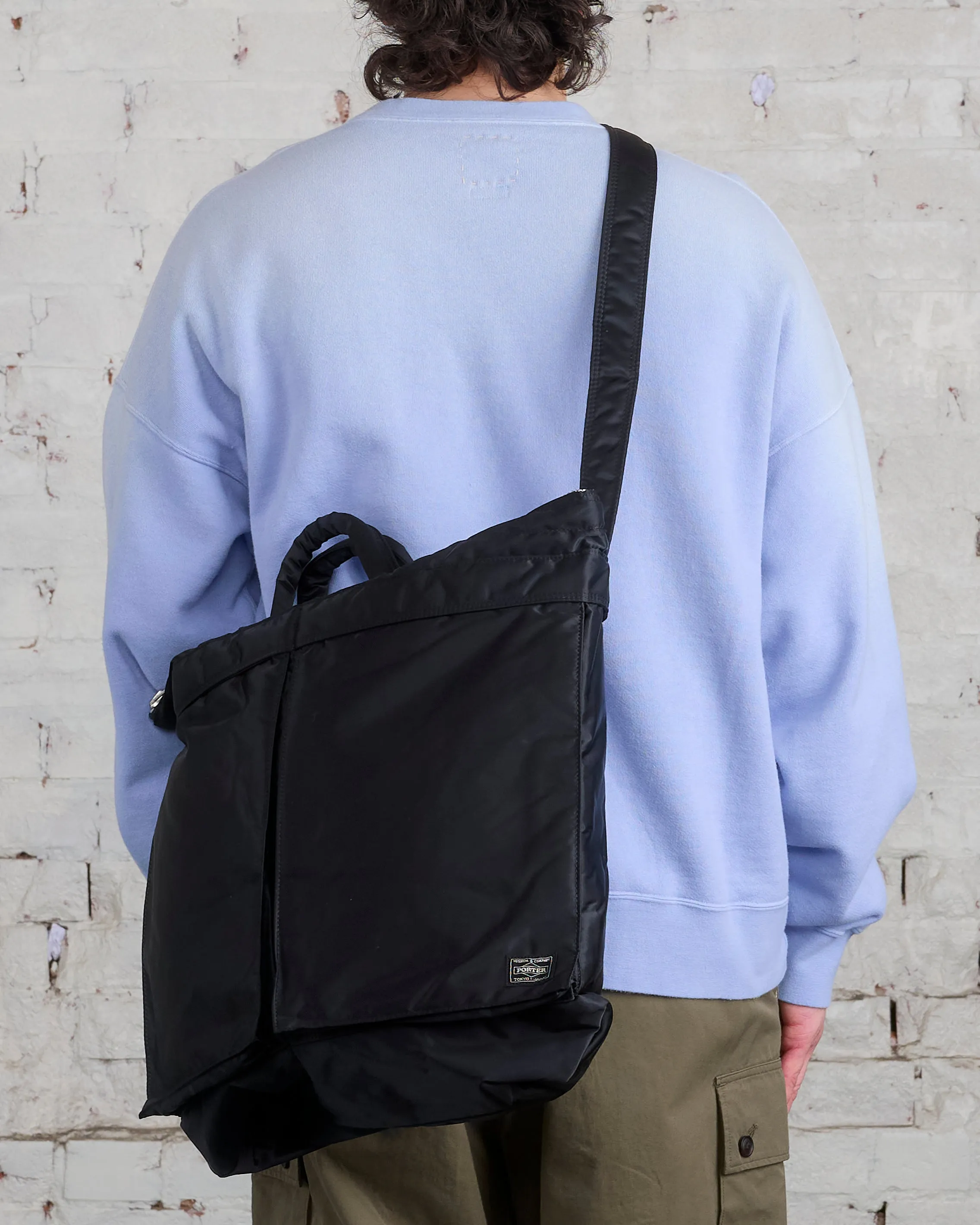 Porter Tanker 2-Way Helmet Bag Black