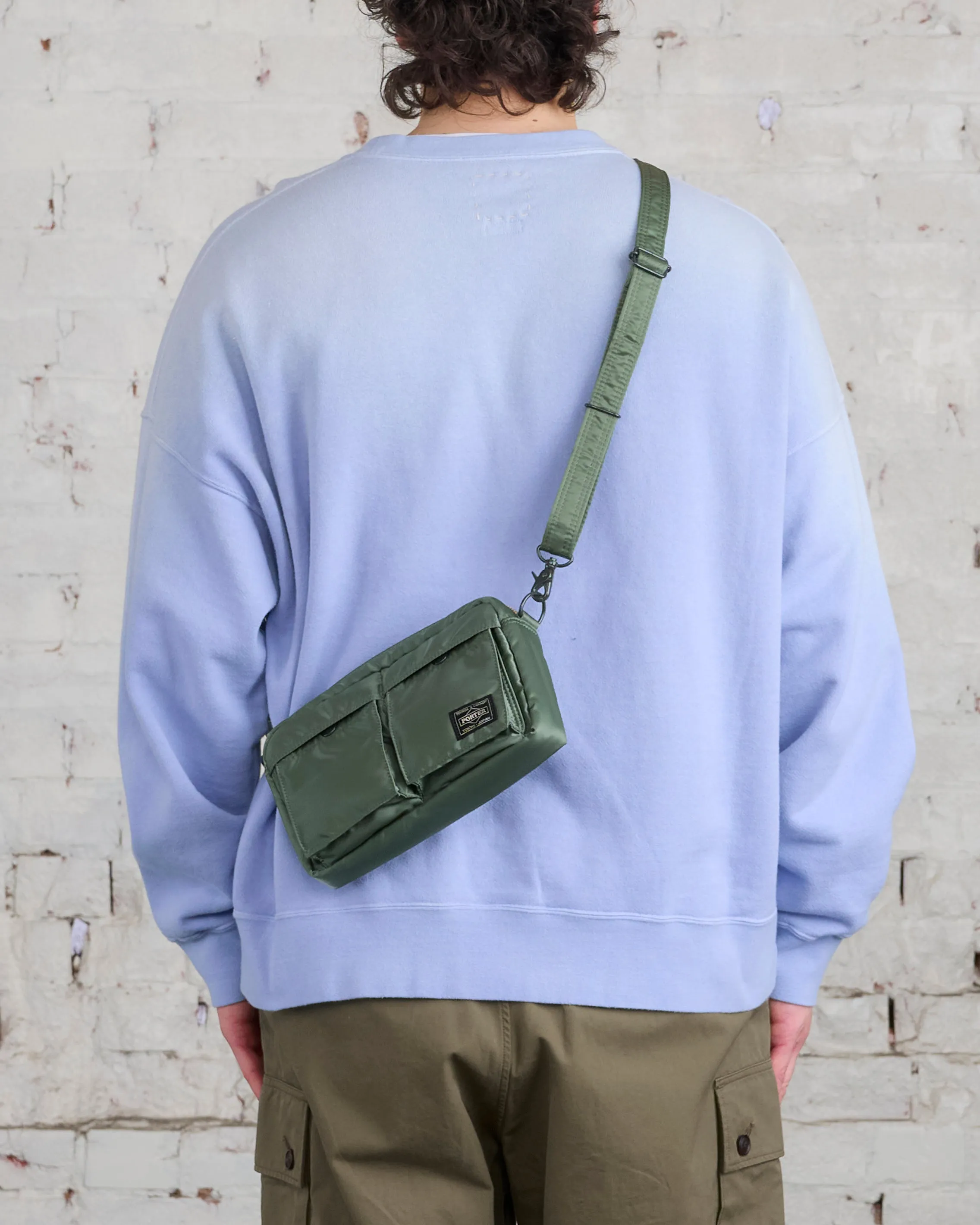 Porter Tanker Shoulder Bag Sage Green