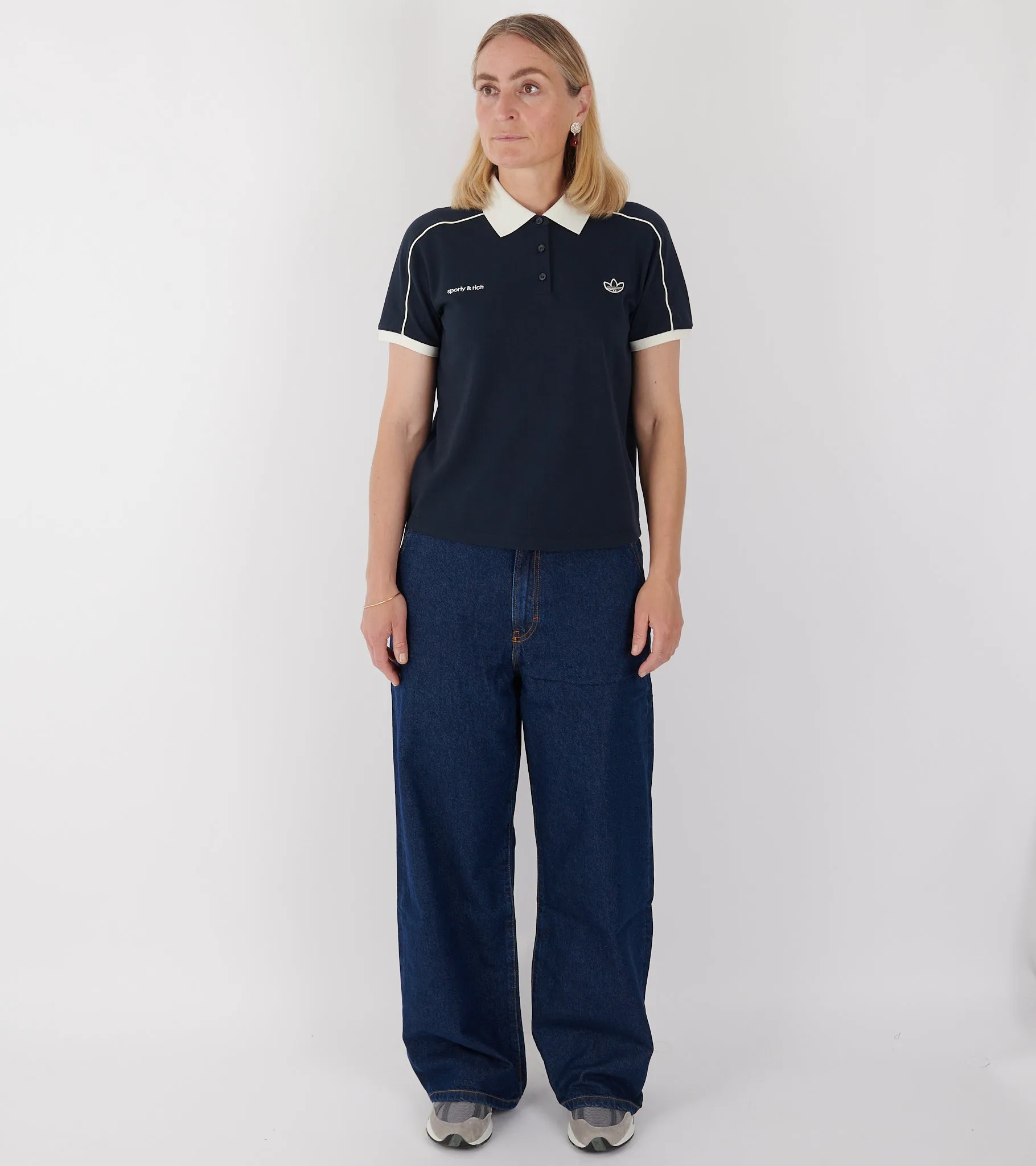 S&R Polo T-shirt Navy
