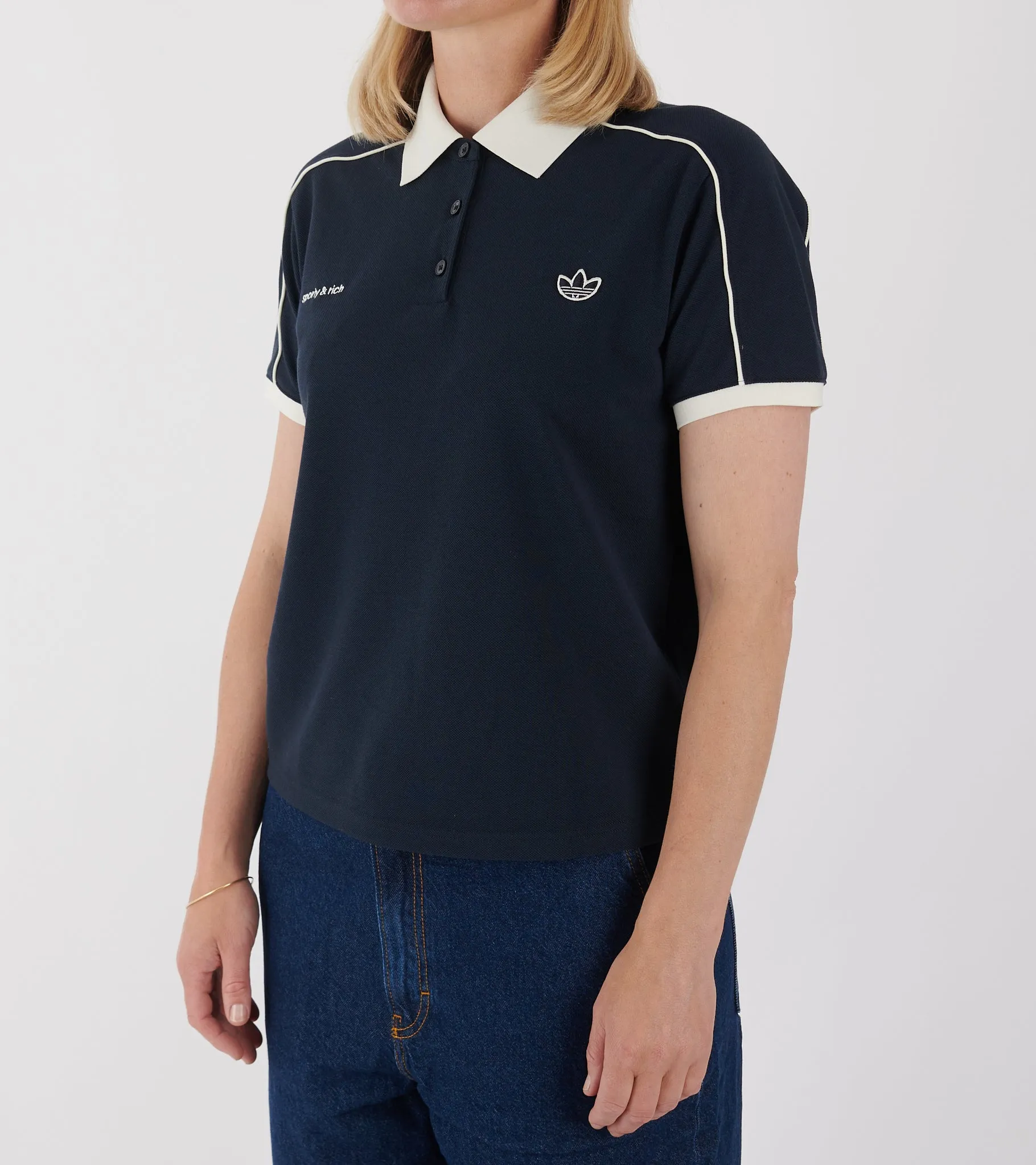 S&R Polo T-shirt Navy