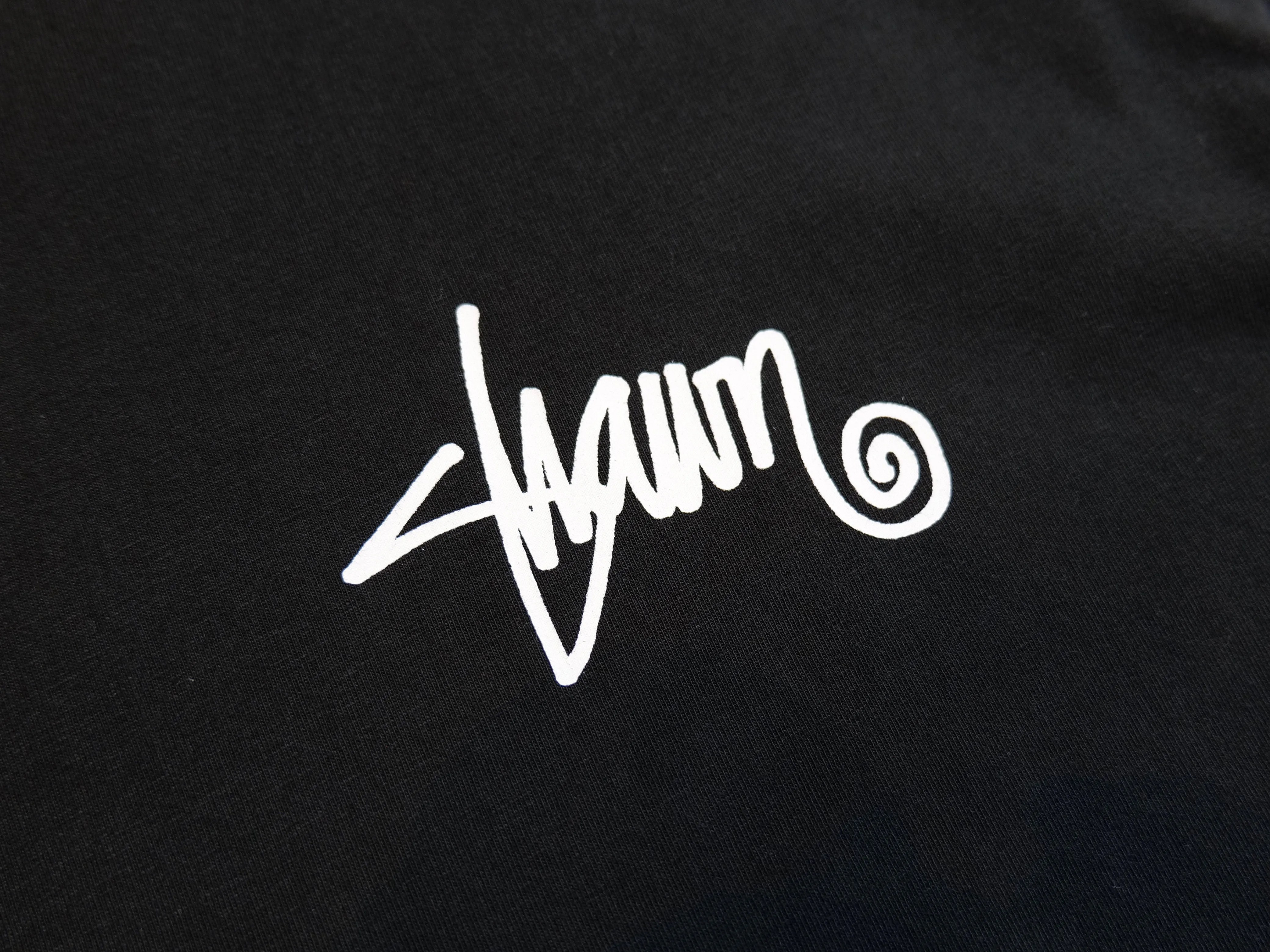 Shawn Script T-Shirt - Black