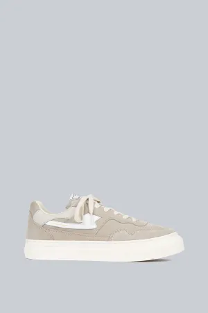 STEPNEY WORKERS CLUB PEARL S-STRIKE SUEDE GREY WHITE