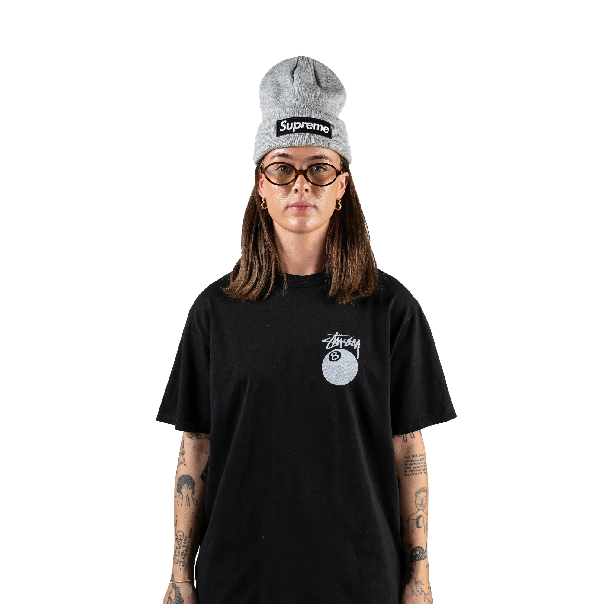 Stssy 8 Ball T-shirt Black