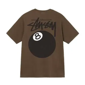 Stssy 8 Ball T-shirt Brown