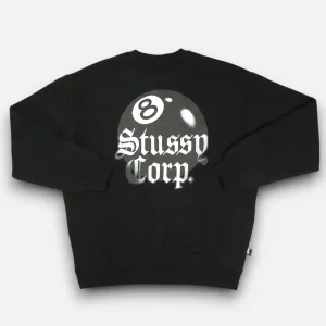 Stssy Black 8 Ball Sweatshirt