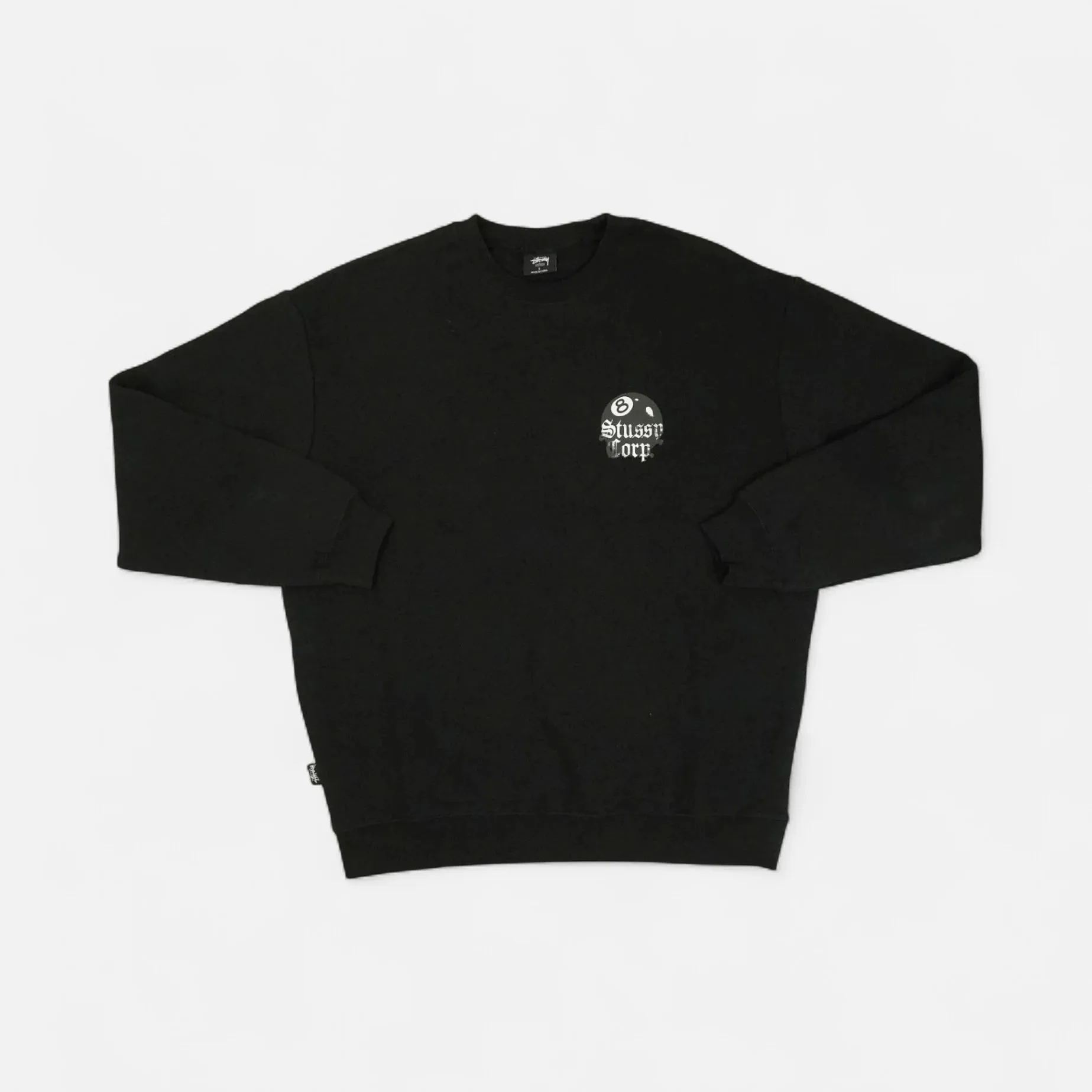 Stssy Black 8 Ball Sweatshirt