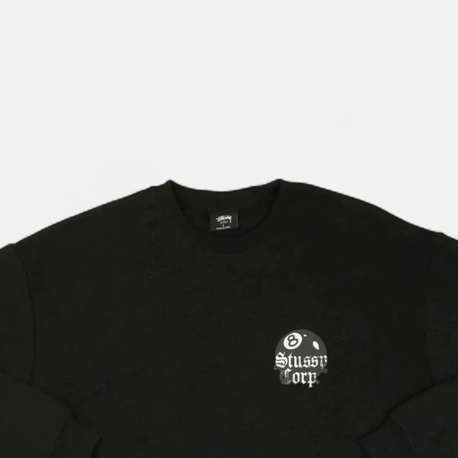 Stssy Black 8 Ball Sweatshirt